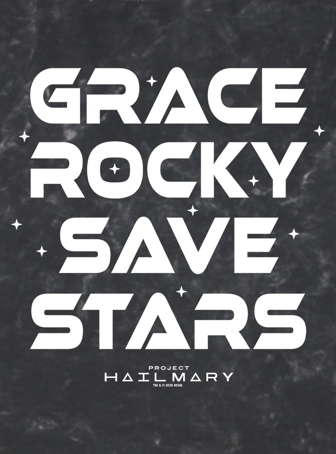 Project Hail Mary Grace Rocky Save Stars Mineral Wash T-Shirt, , hi-res