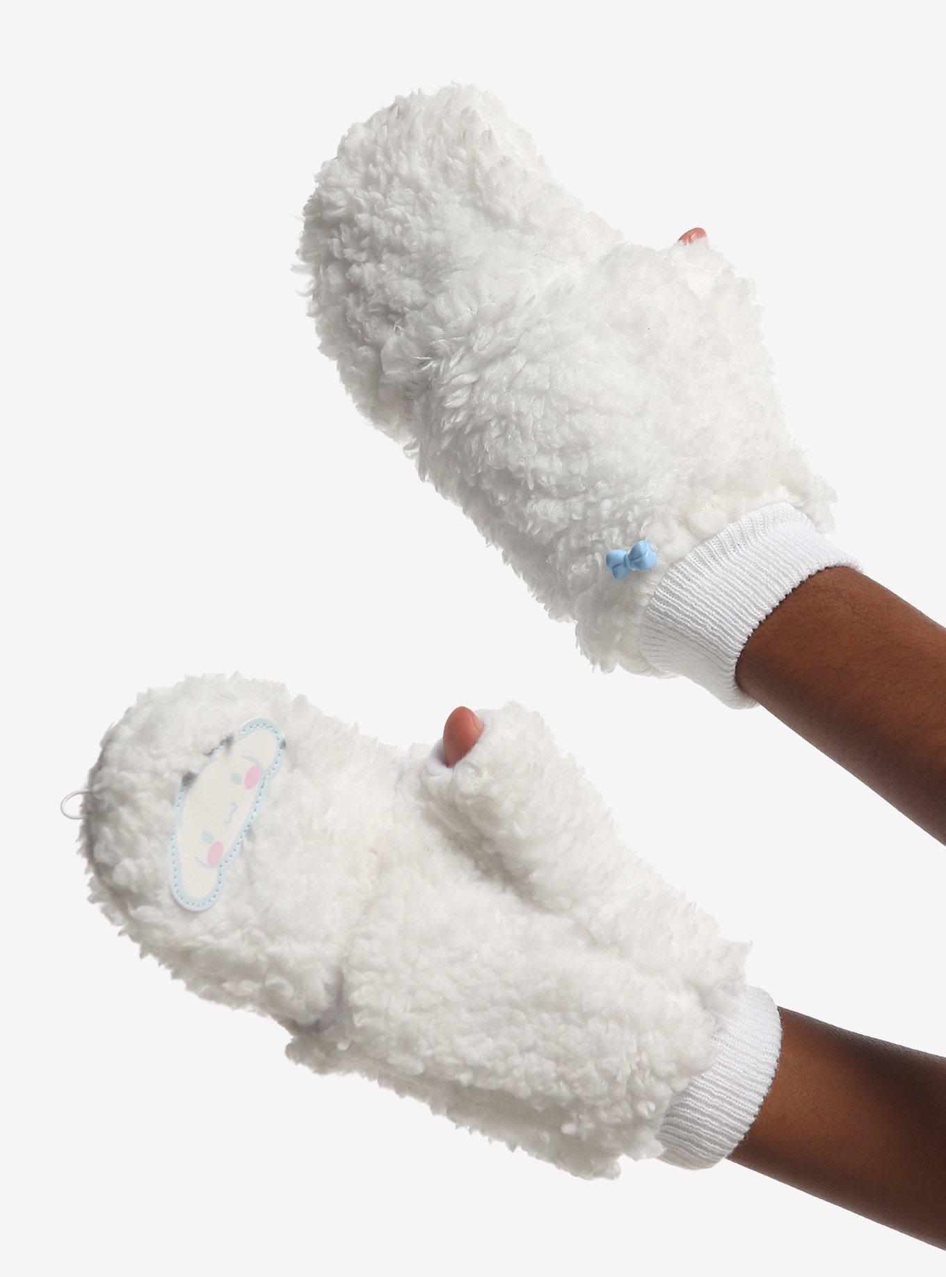 Cinnamoroll Fuzzy Convertible Gloves, , alternate - view 2