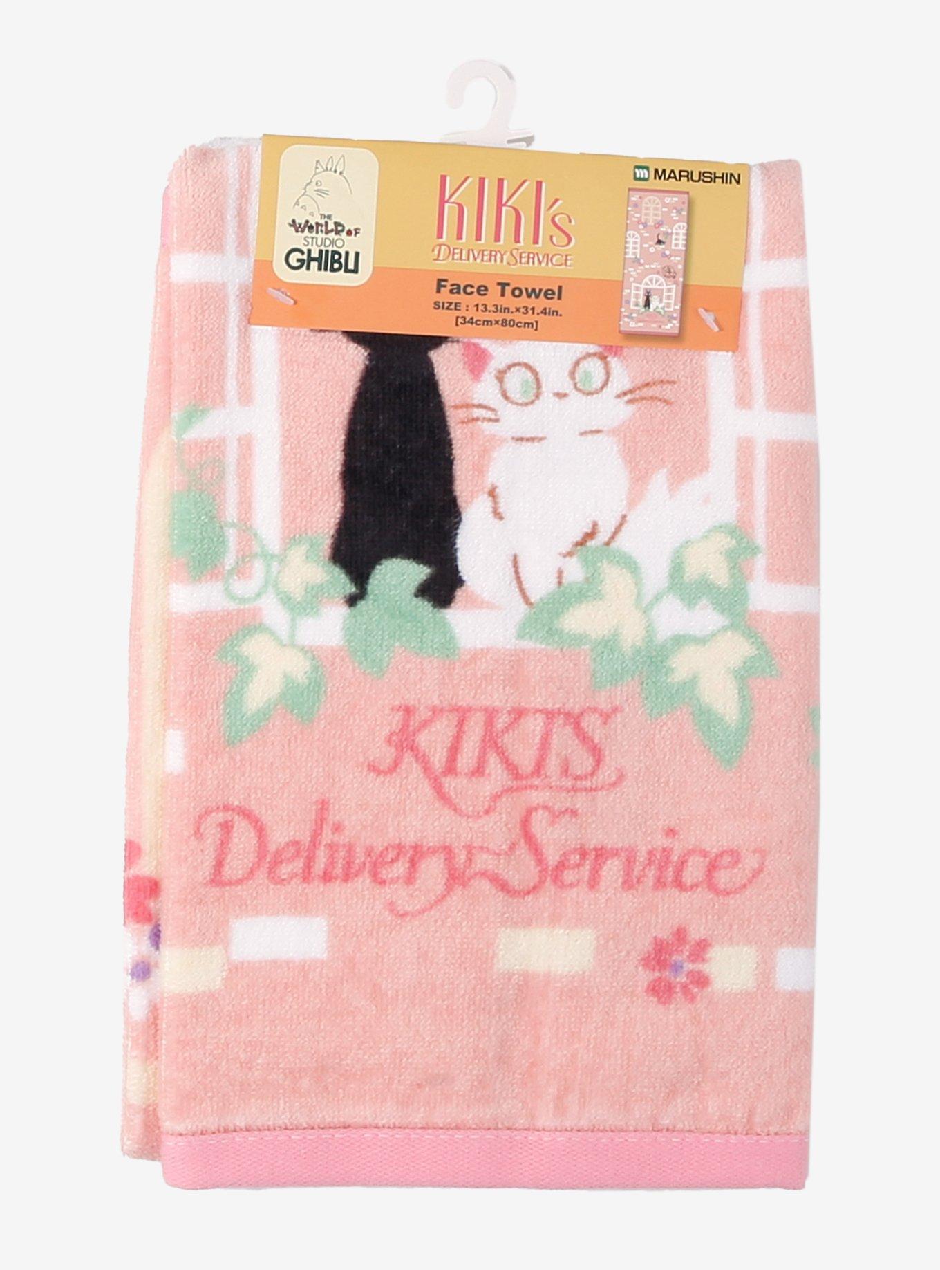 Studio Ghibli&reg; Kiki's Delivery Service Cats Face Towel, , hi-res