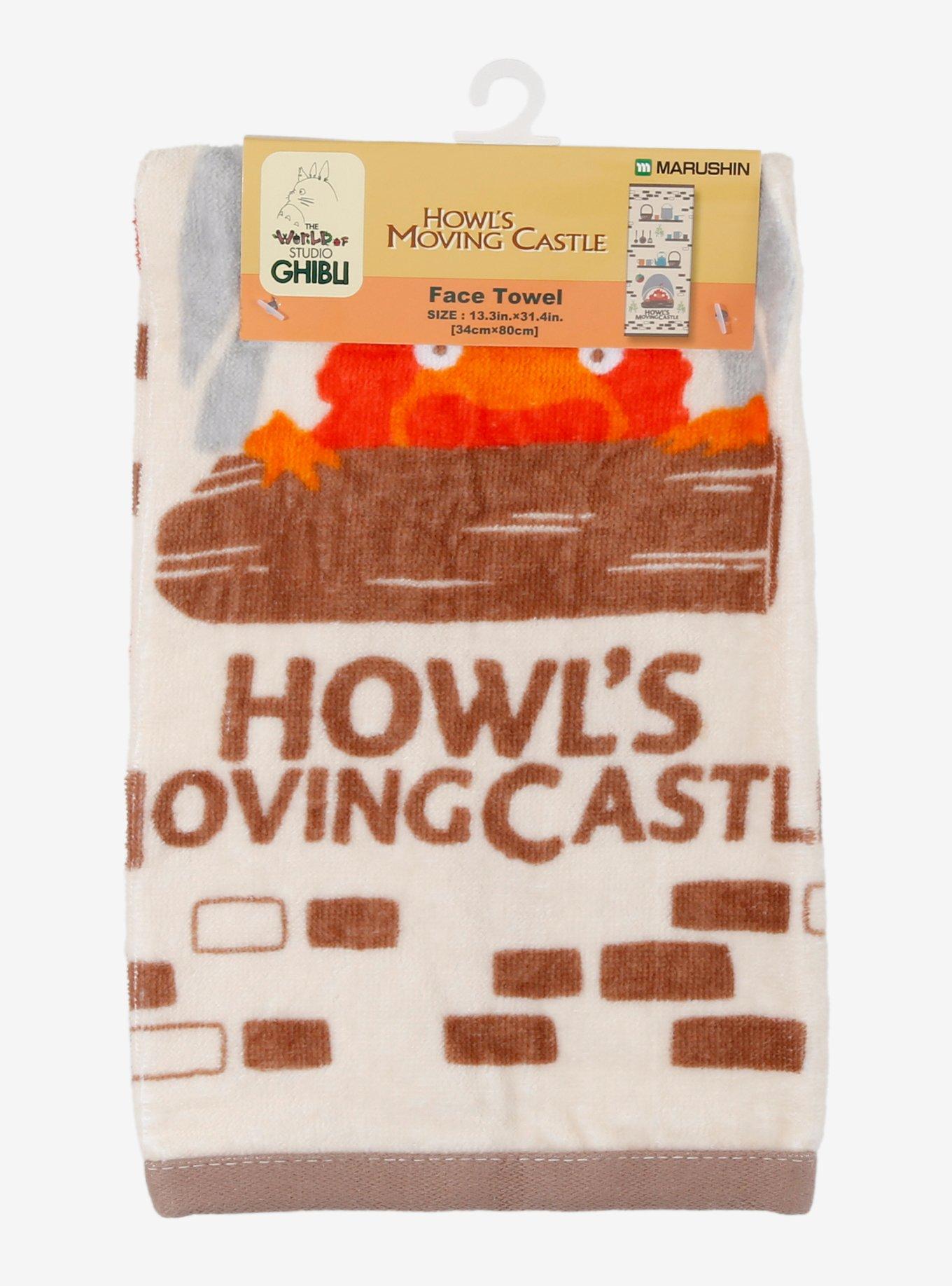 Studio Ghibli&reg; Howl's Moving Castle Calcifer Face Towel, , hi-res