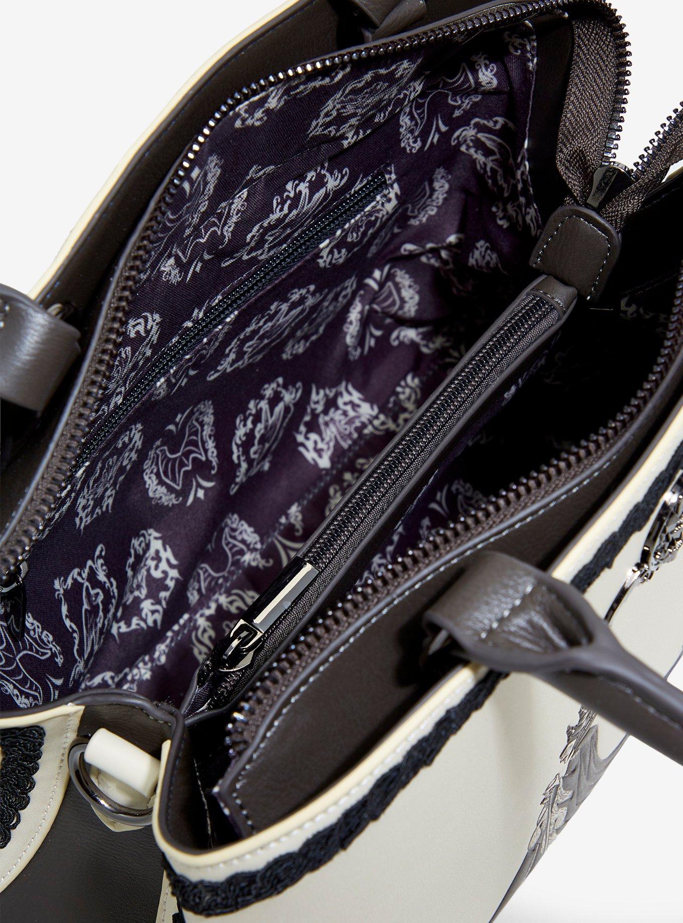 Disney Sleeping Beauty Maleficent Tonal Crossbody Bag - BoxLunch Exclusive