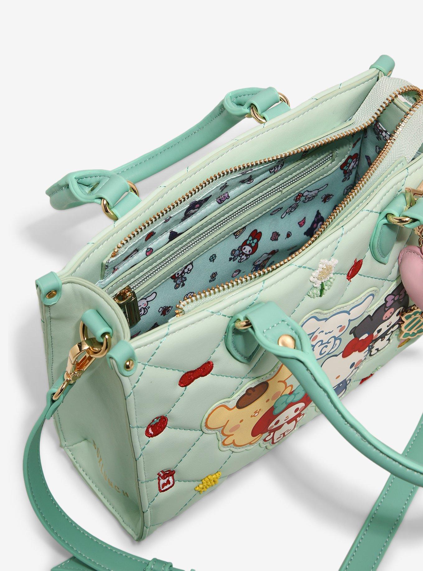 Sanrio Hello Kitty & Friends Quilted Satchel Crossbody Bag - BoxLunch Exclusive, , alternate - view 3