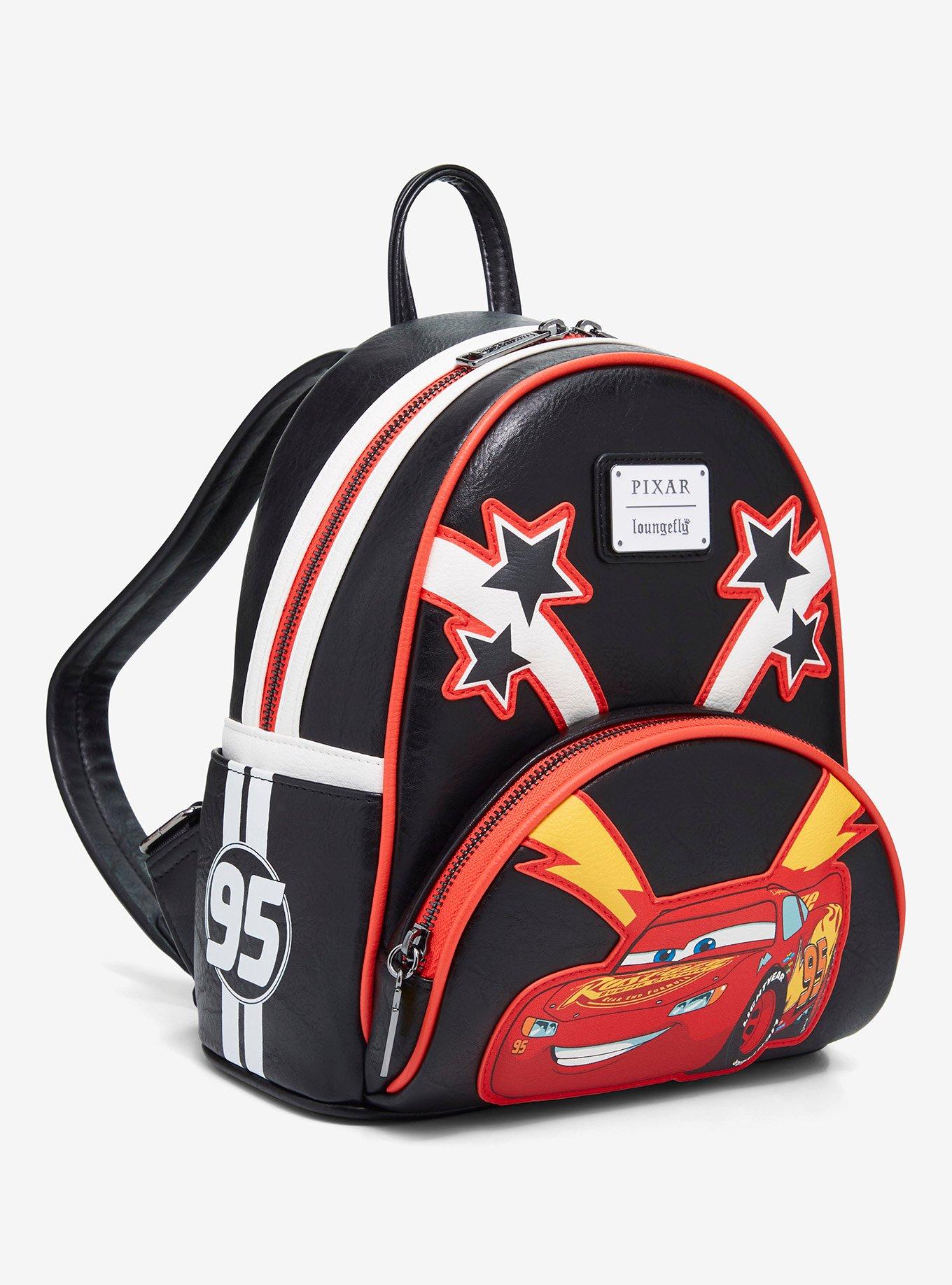 Loungefly Disney Pixar Cars Lightning McQueen Kachow Mini Backpack - BoxLunch Exclusive