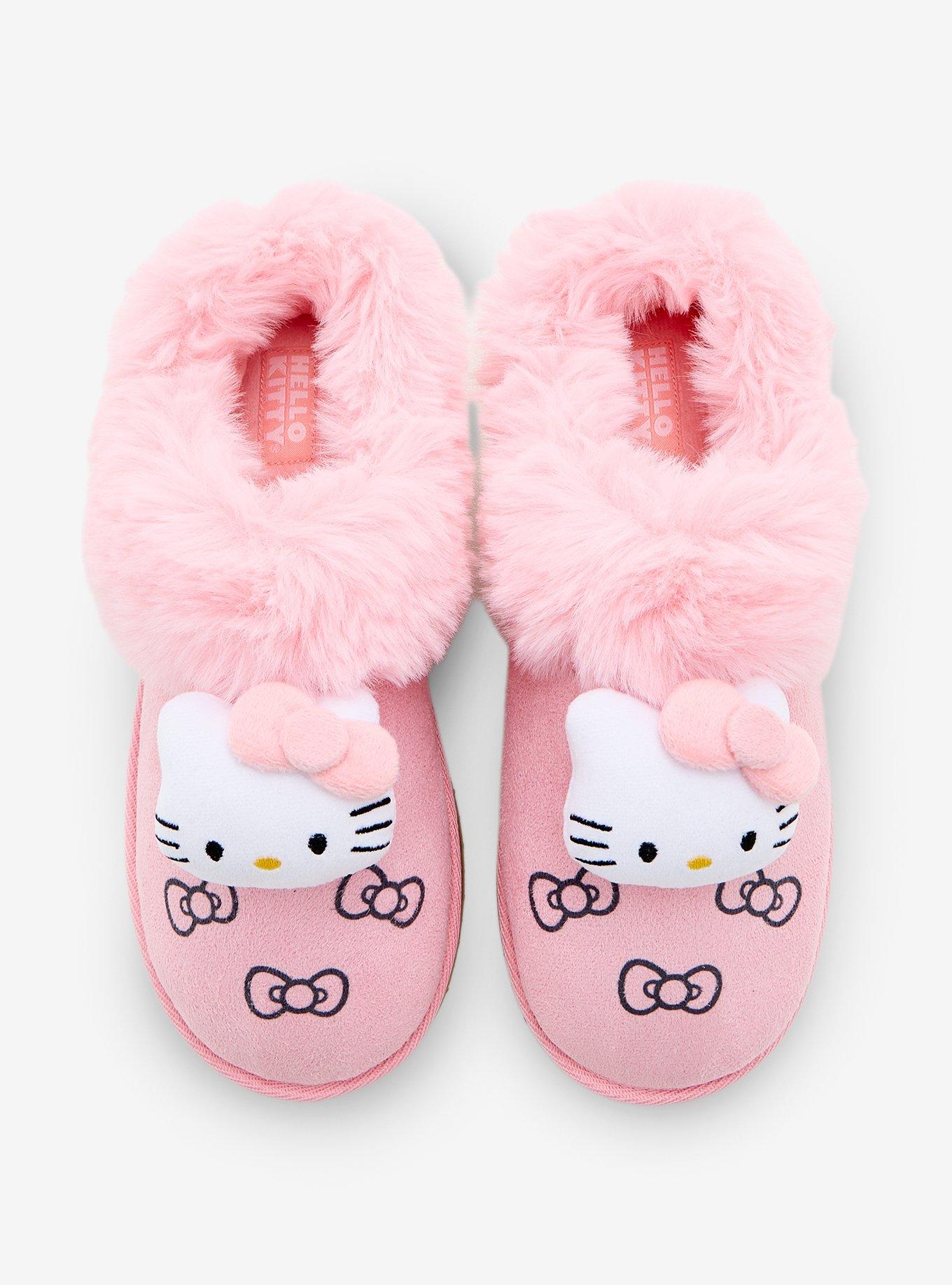 Hello Kitty Fur Trim Platform Clogs, MULTI, alternate - view 3