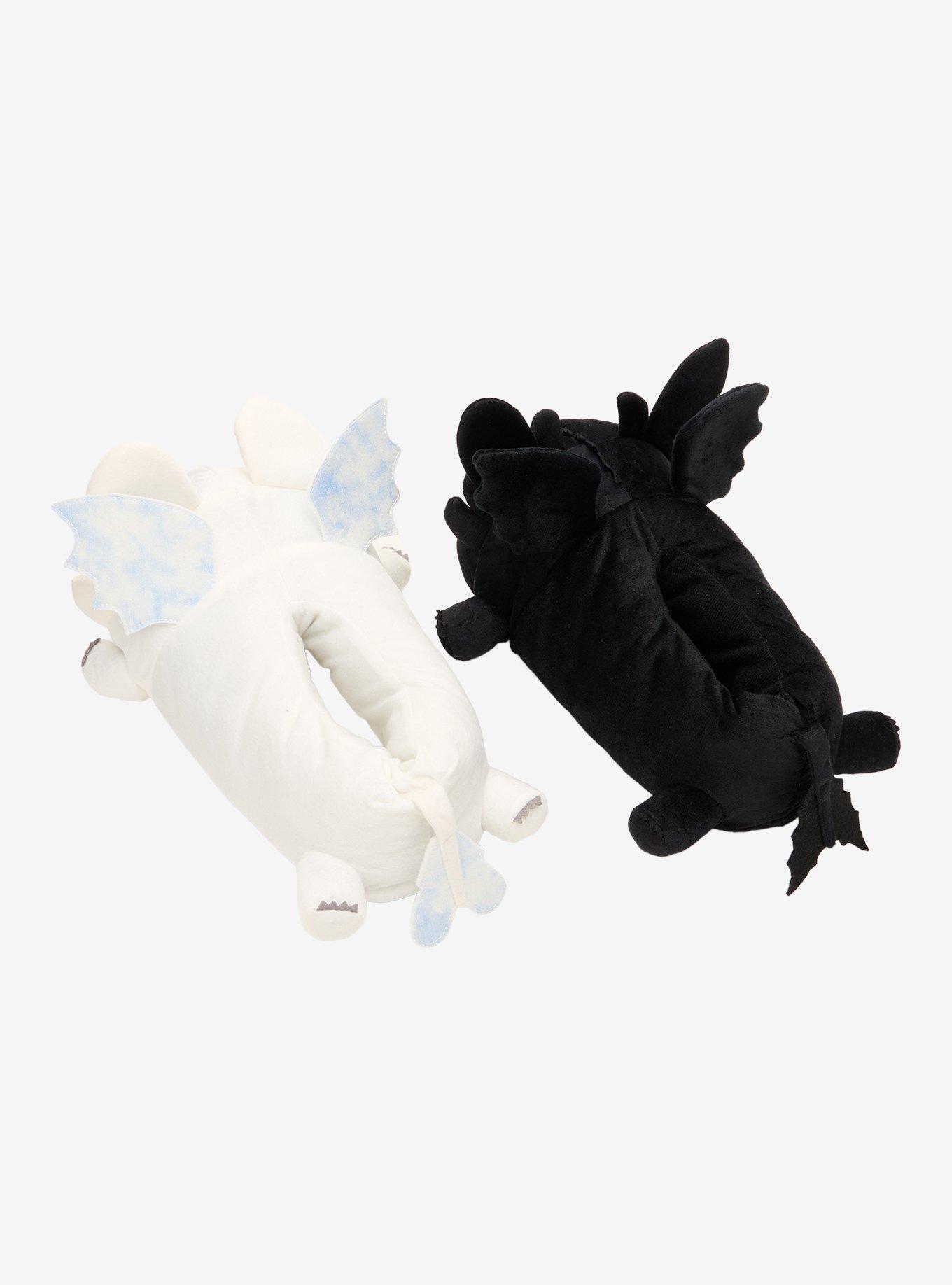 How To Train Your Dragon Toothless & Light Fury Mismatch Plush Slippers, MULTI, alternate - view 3