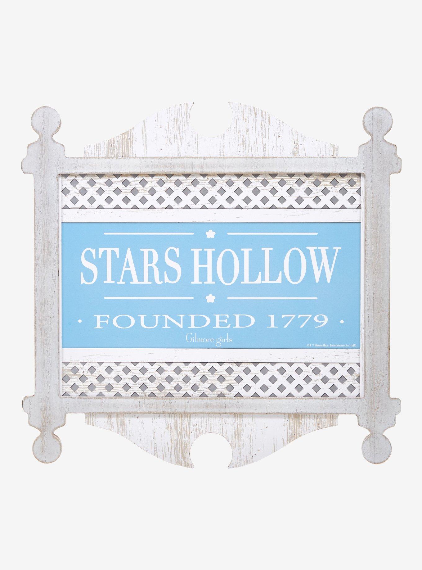 Gilmore Girls Stars Hollow Founding Sign Wall Art &mdash; BoxLunch Exclusive, , hi-res