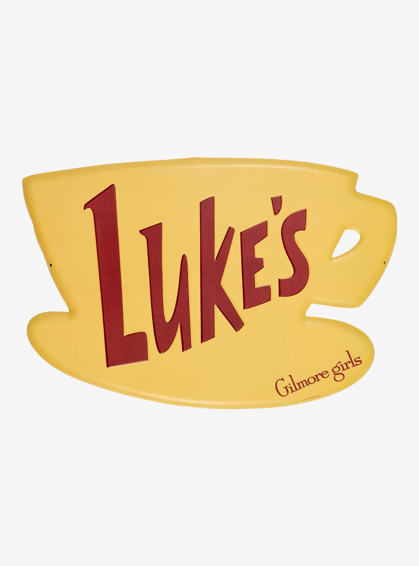 Gilmore Girls Luke's Diner Logo Metal Wall Sign - BoxLunch Exclusive, , hi-res