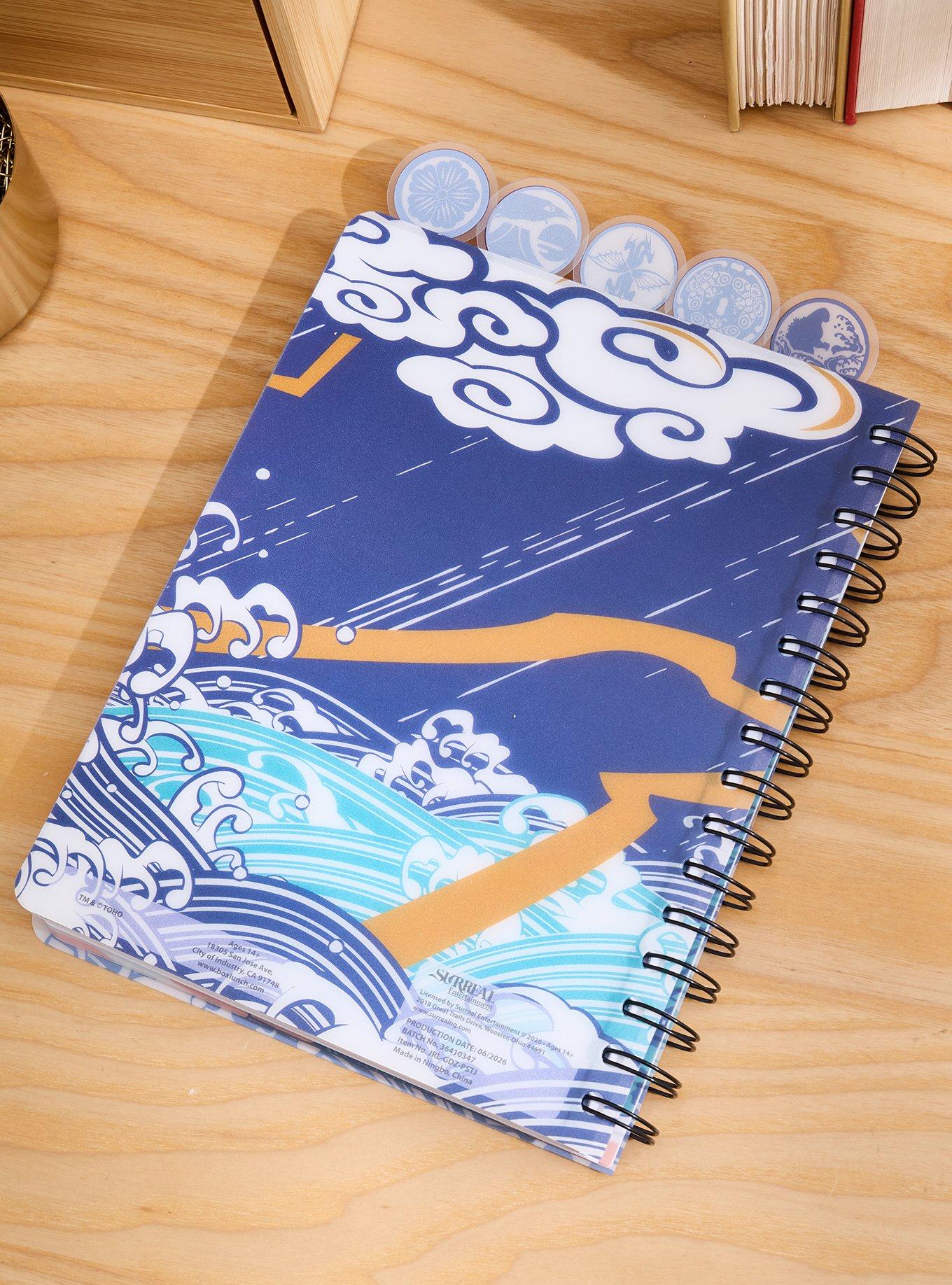 Godzilla Ocean Scene Figural Tab Journal - BoxLunch Exclusive, , alternate - view 3