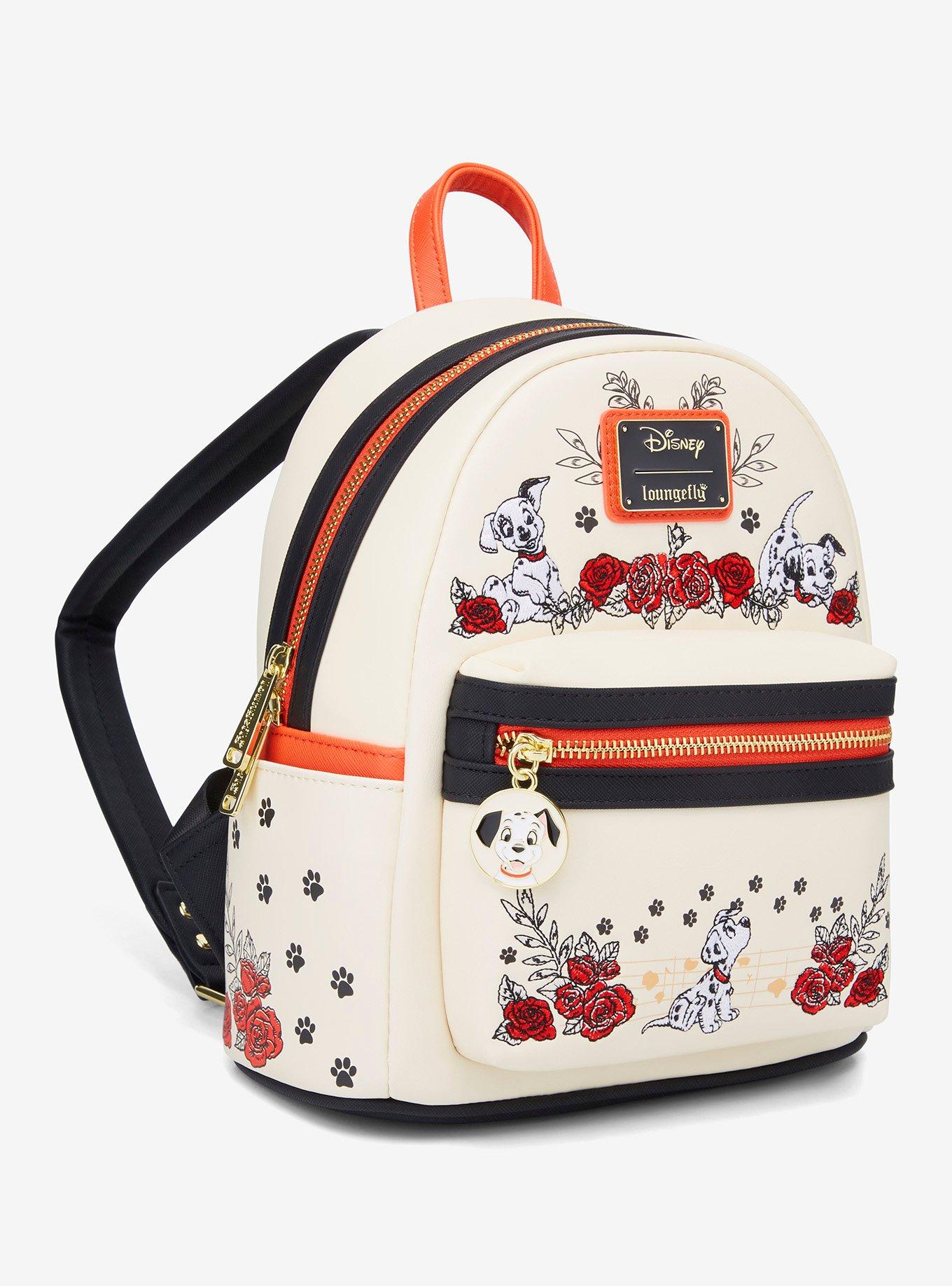 Loungefly Disney 101 Dalmatians Puppy Roses Mini Backpack - BoxLunch Exclusive