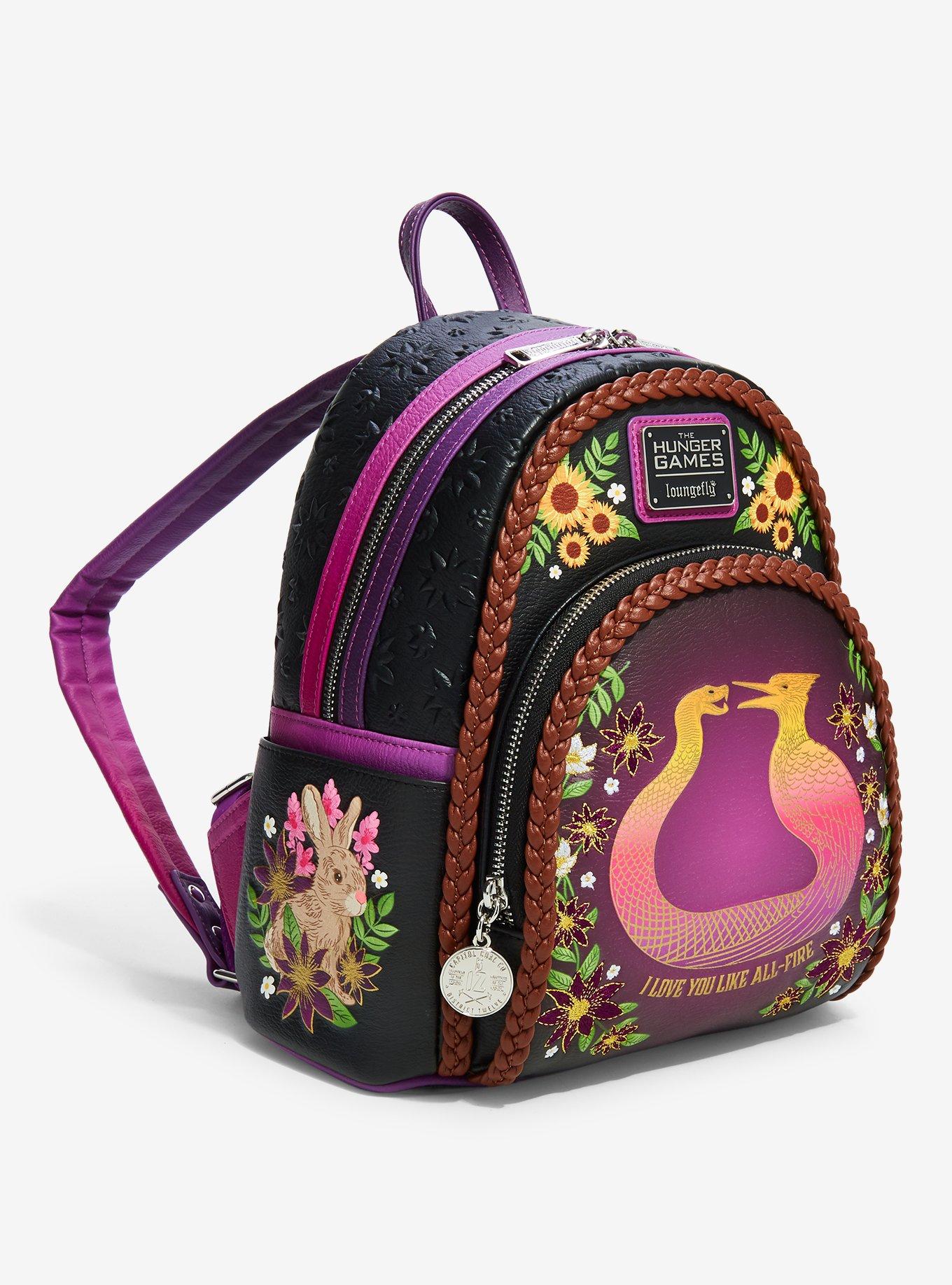 Loungefly The Hunger Games Sunrise on the Reaping All-Fire Mini Backpack &mdash; BoxLunch Exclusive, , alternate - view 2