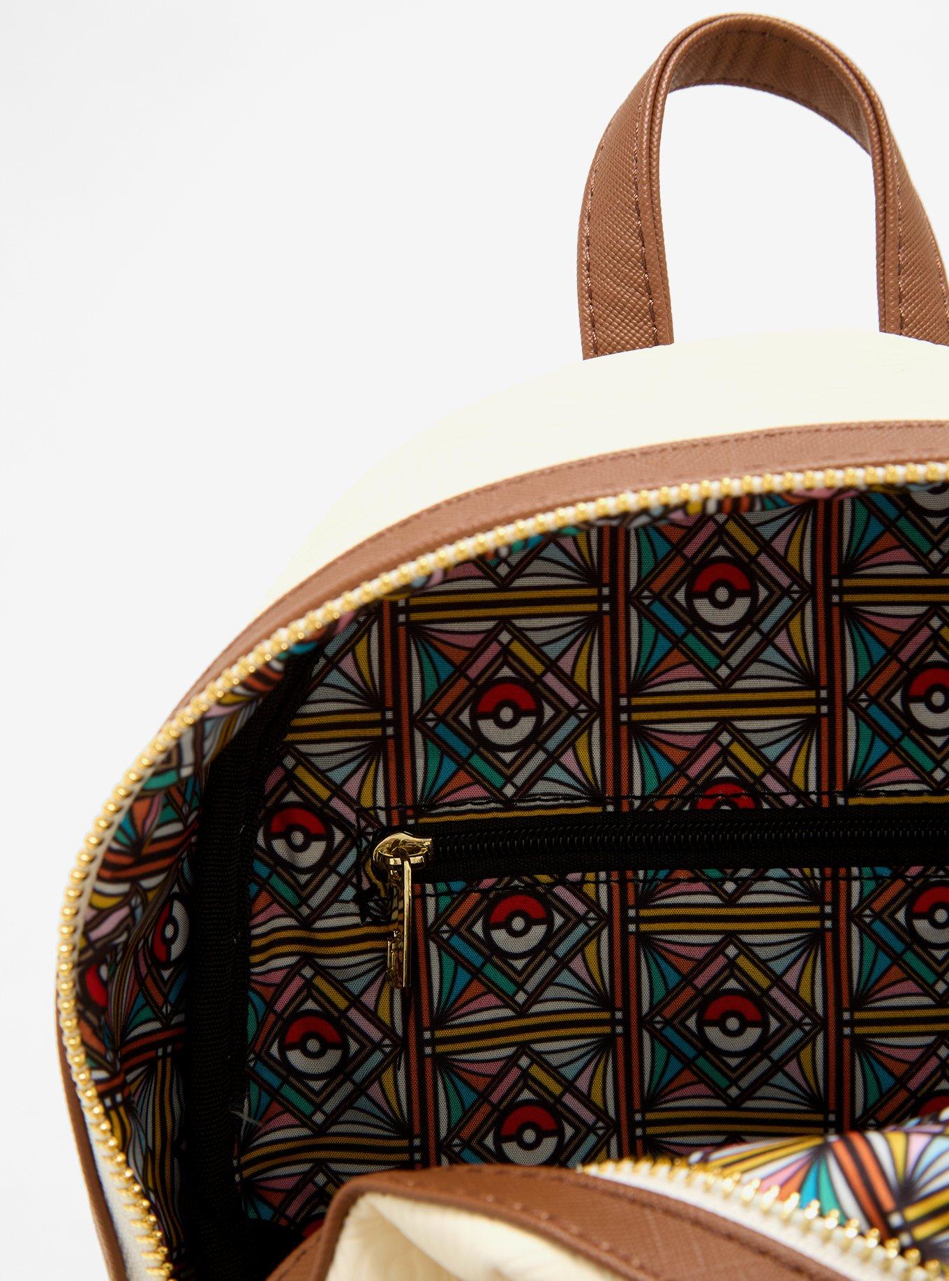 Loungefly Pok&eacute;mon Eevee Evolutions Stained Glass Mini Backpack - BoxLunch Exclusive, , alternate - view 4