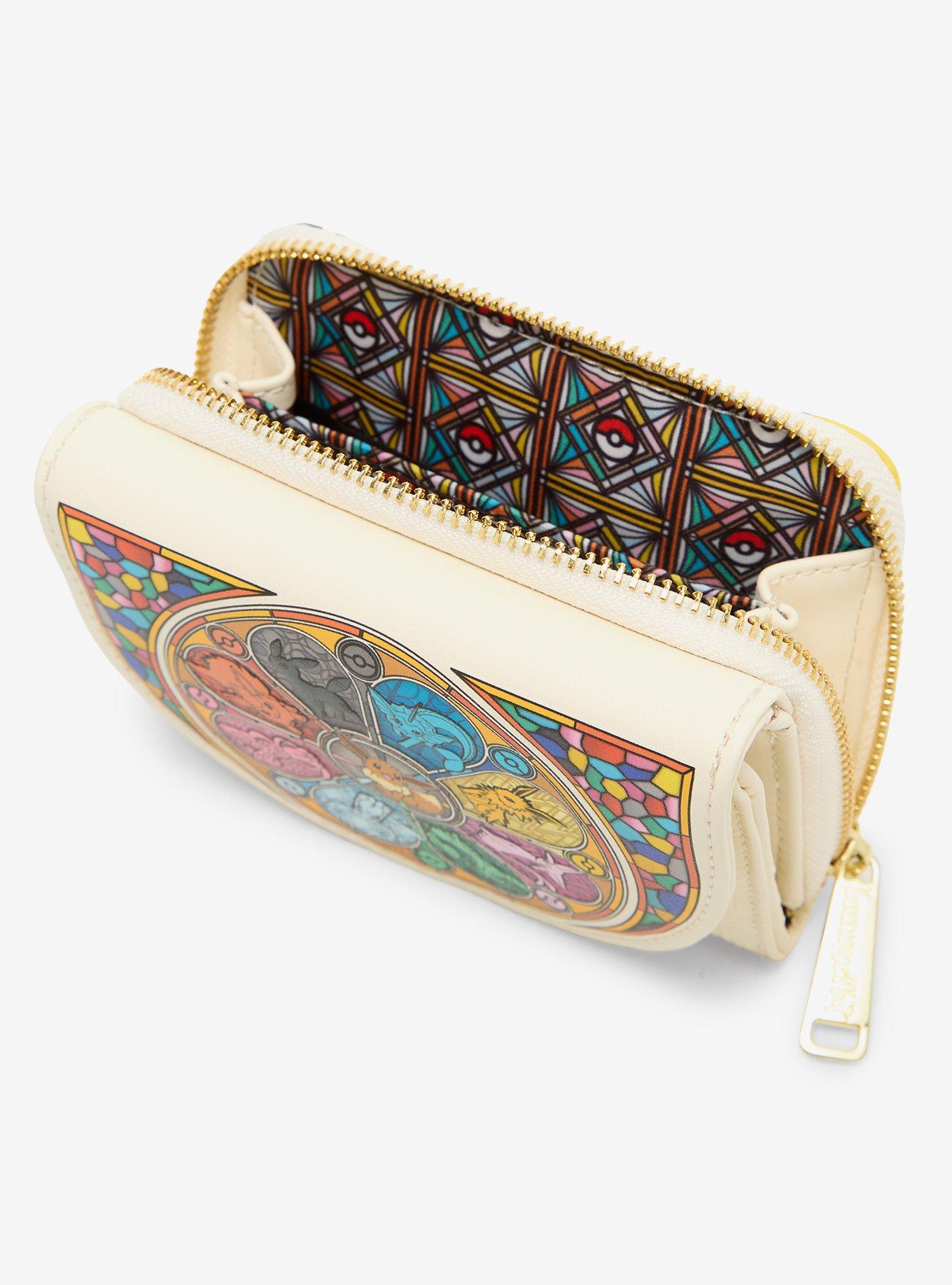 Loungefly Pok&eacute;mon Eevee Evolutions Stained Glass Wallet - BoxLunch Exclusive, , alternate - view 4