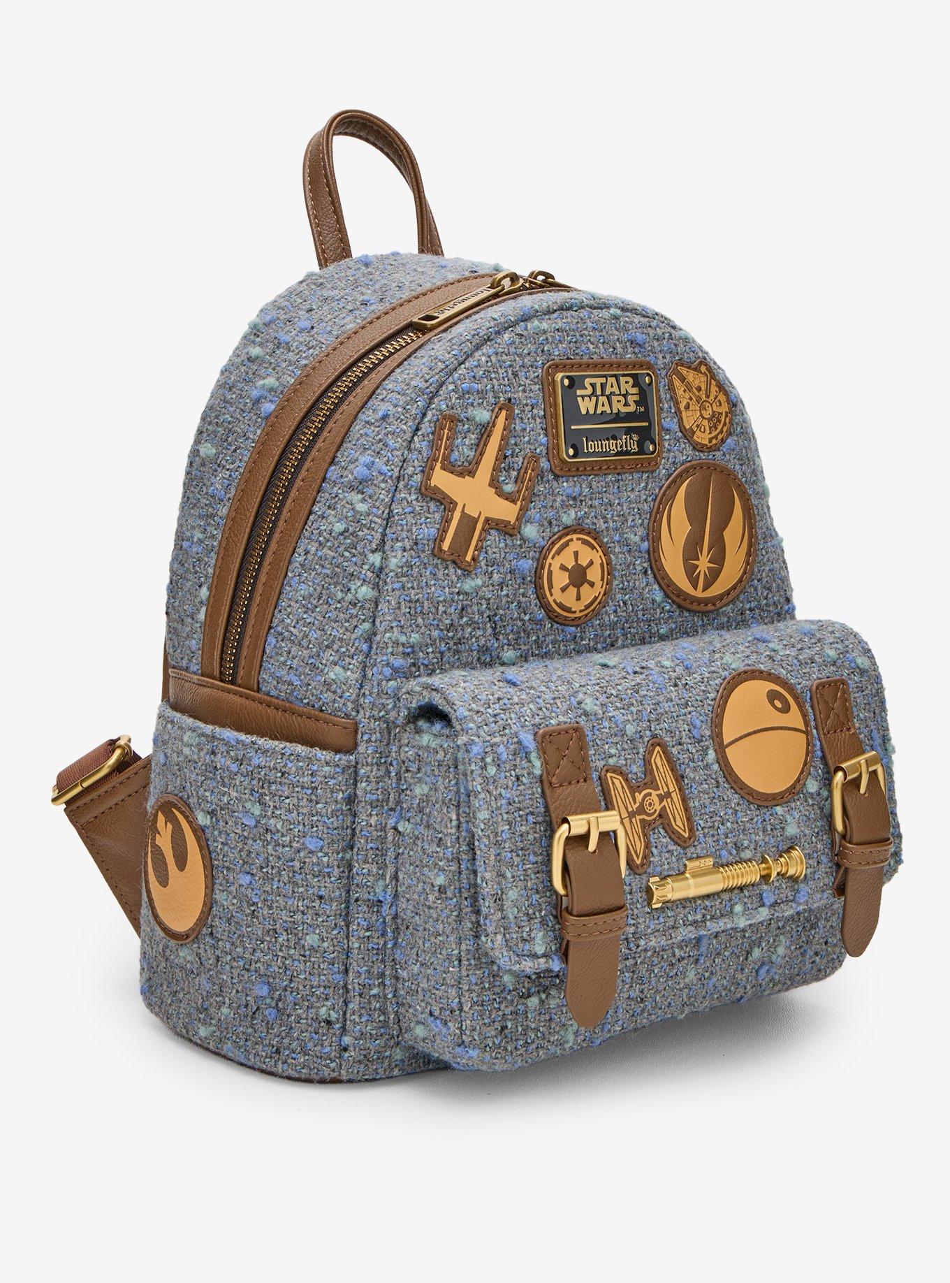 Loungefly Star Wars Tweed Patches Mini Backpack - BoxLunch Exclusive