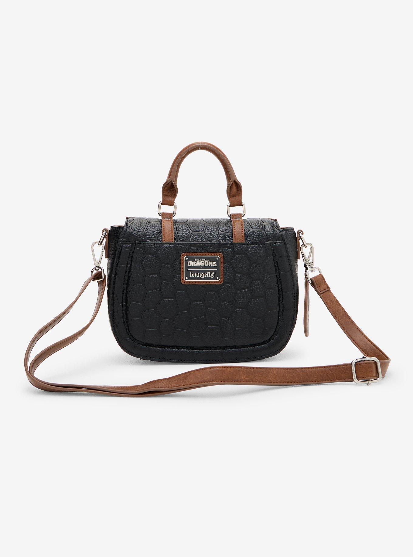 Loungefly DreamWorks How to Train Your Dragon Toothless Crossbody Bag with Keychain - BoxLunch Exclusive, , alternate - view 3