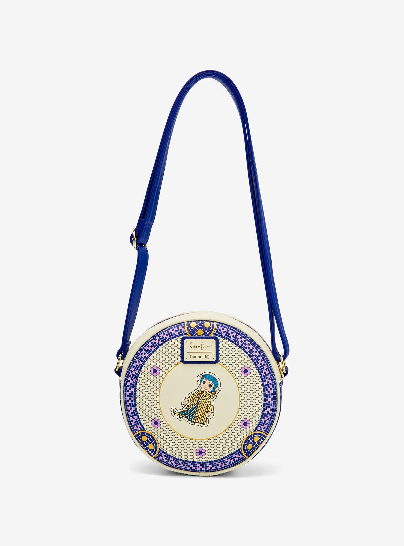 Loungefly Coraline Through the Tunnel Mosaic Crossbody Bag - BoxLunch Exclusive, , alternate - view 3
