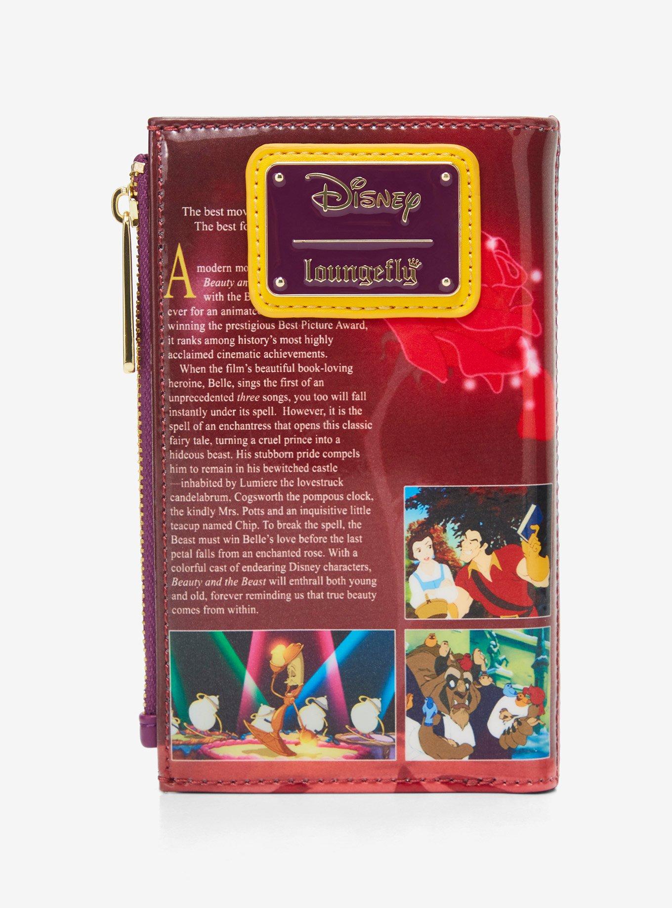 Loungefly Disney Beauty and the Beast VHS Tape Figural Wallet - BoxLunch Exclusive, , alternate - view 3