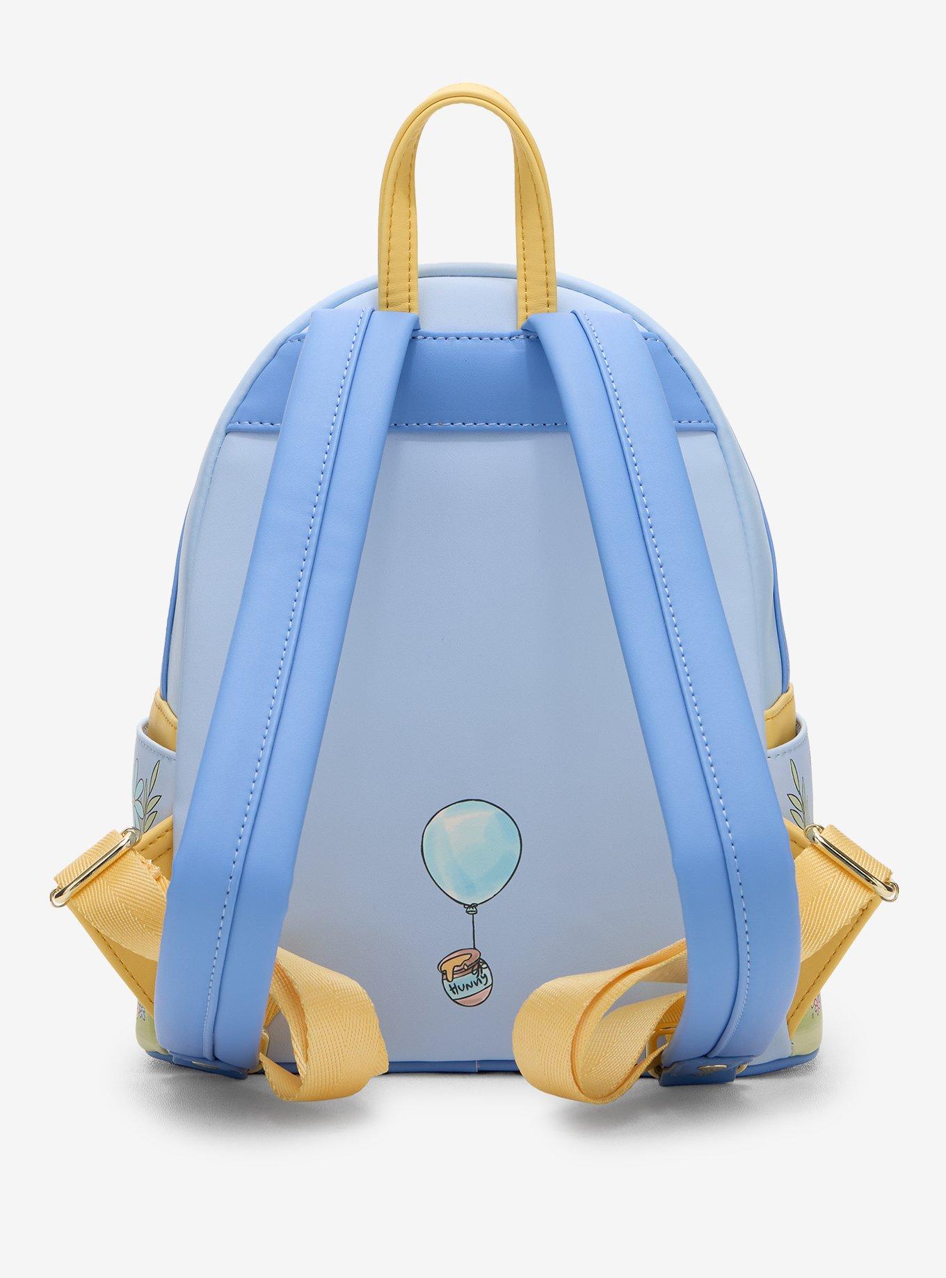 Loungefly Disney Winnie the Pooh and Friends Watercolor Mini Backpack - BoxLunch Exclusive, , alternate - view 3