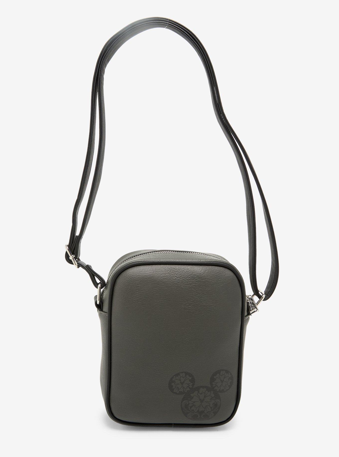 Loungefly Disney Mickey Mouse 3D Ears Tooled Crossbody Bag - BoxLunch Exclusive