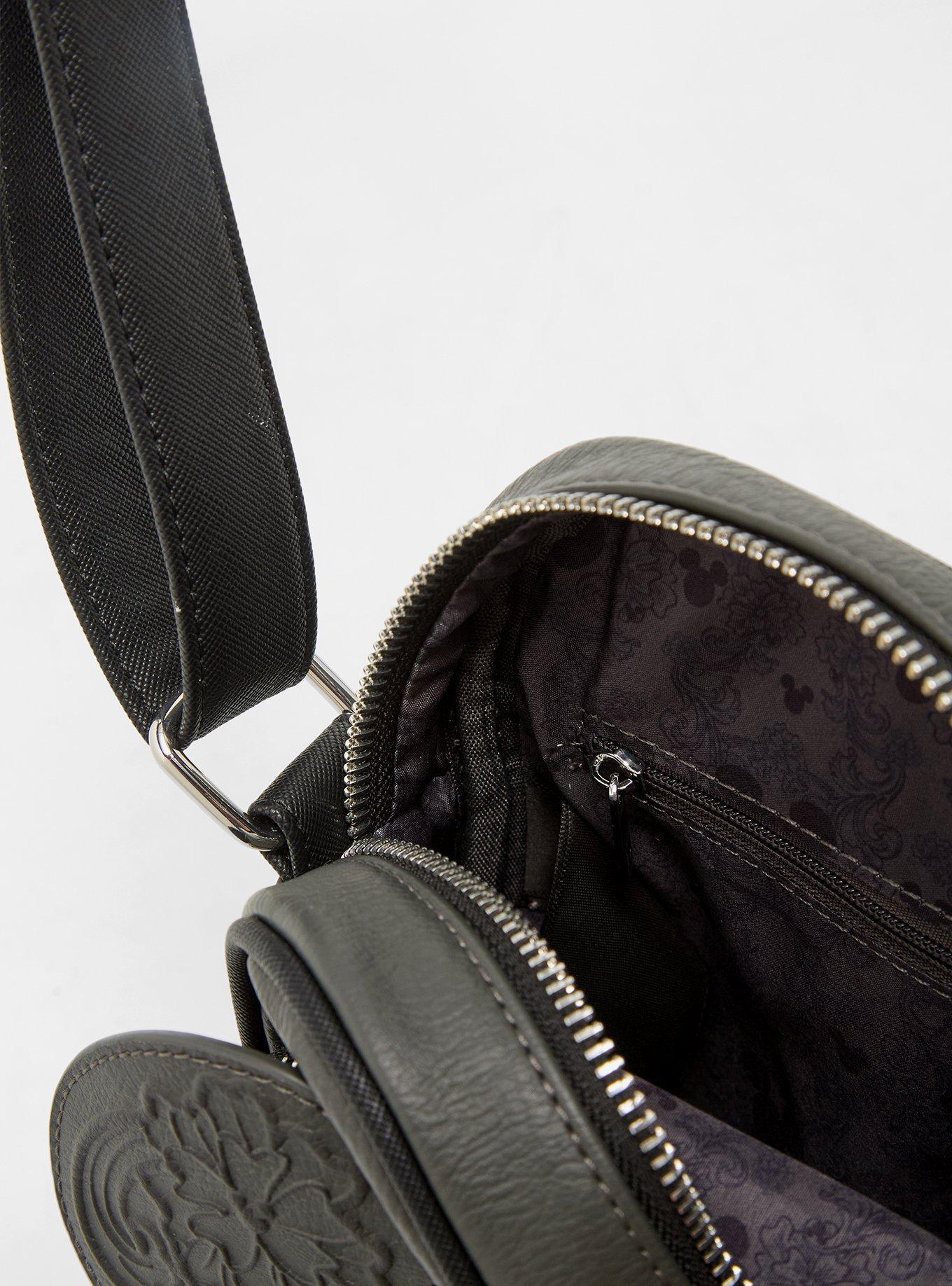 Loungefly Disney Mickey Mouse 3D Ears Tooled Crossbody Bag - BoxLunch Exclusive, , alternate - view 3