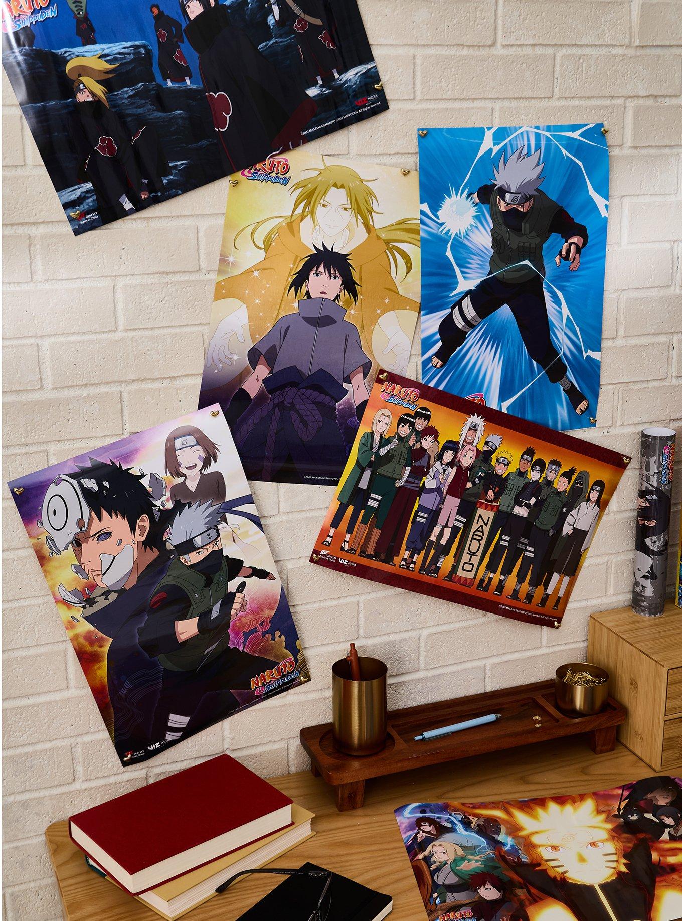 Naruto Shippuden Blind Box Poster Set - BoxLunch Exclusive, , hi-res