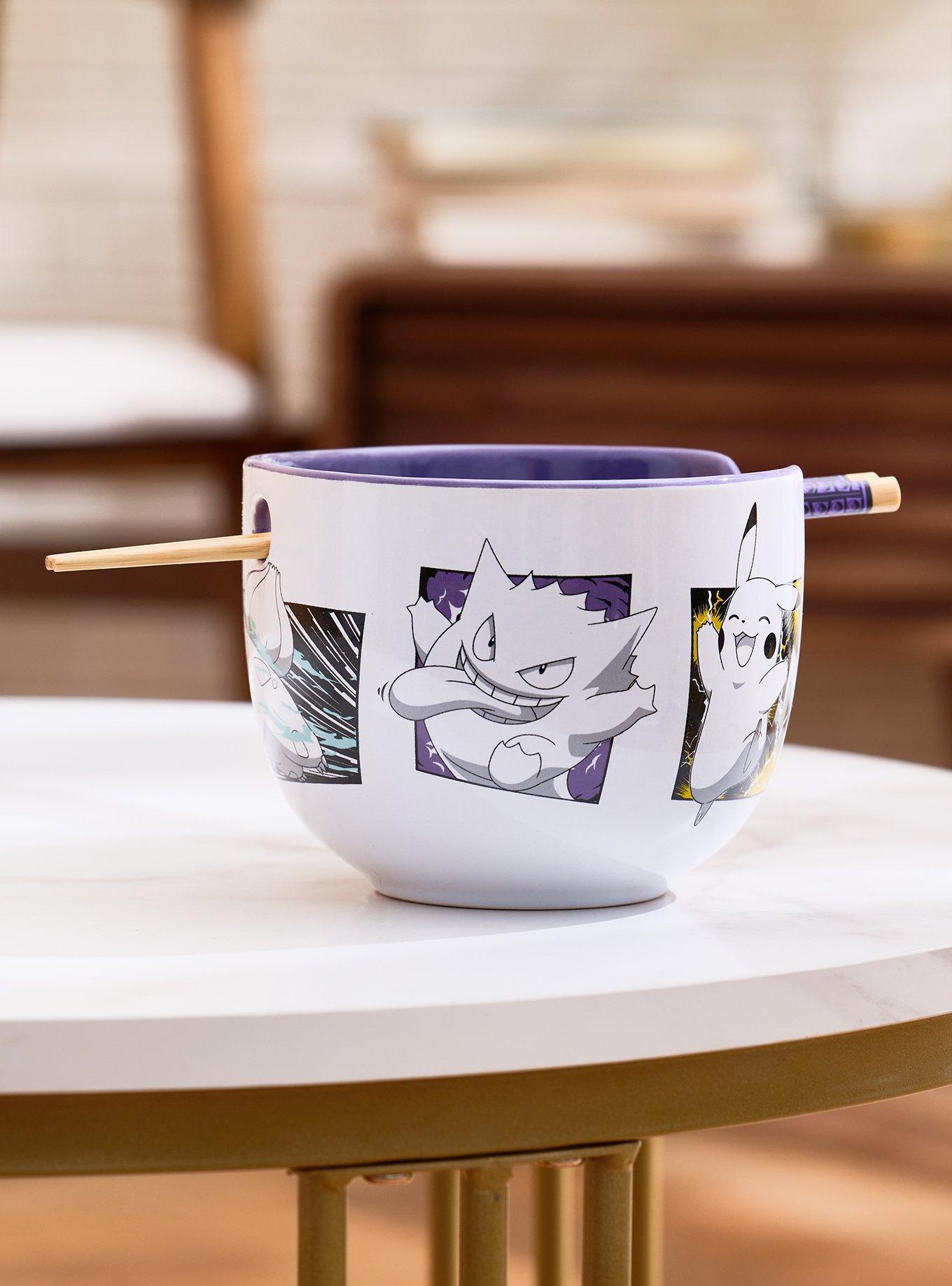 Pok&eacute;mon Tonal Frame Ramen Bowl with Chopsticks, , alternate - view 2