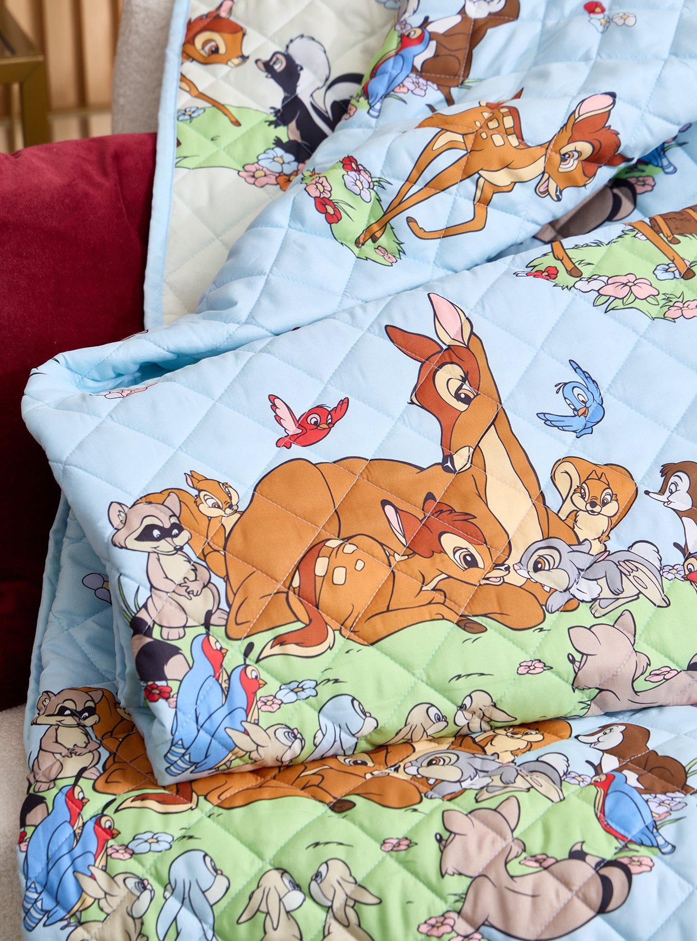 Disney Bambi Reversible Retro Quilted Blanket - BoxLunch Exclusive, , alternate - view 2
