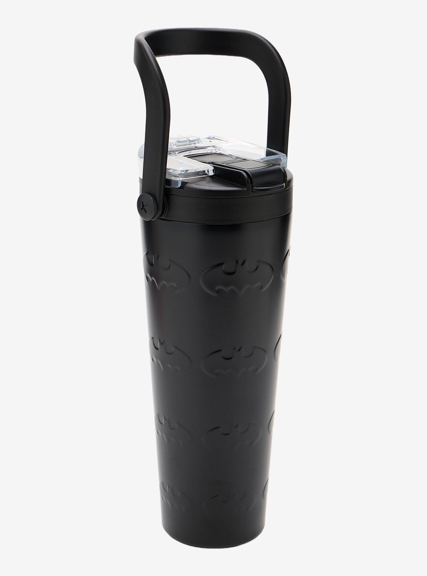 DC Comics Batman Embossed Symbol Steel Travel Cup, , alternate - view 3