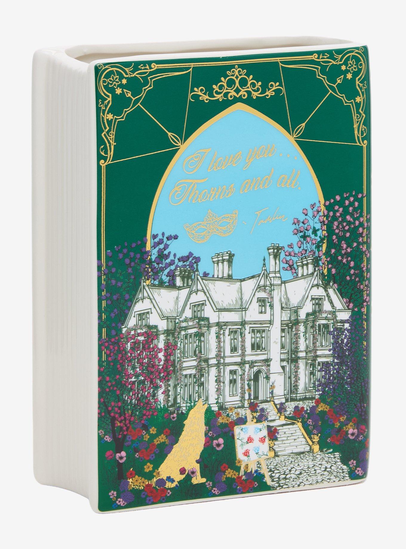 A Court Of Thorns And Roses Spring Court Book Figural Vase, , hi-res