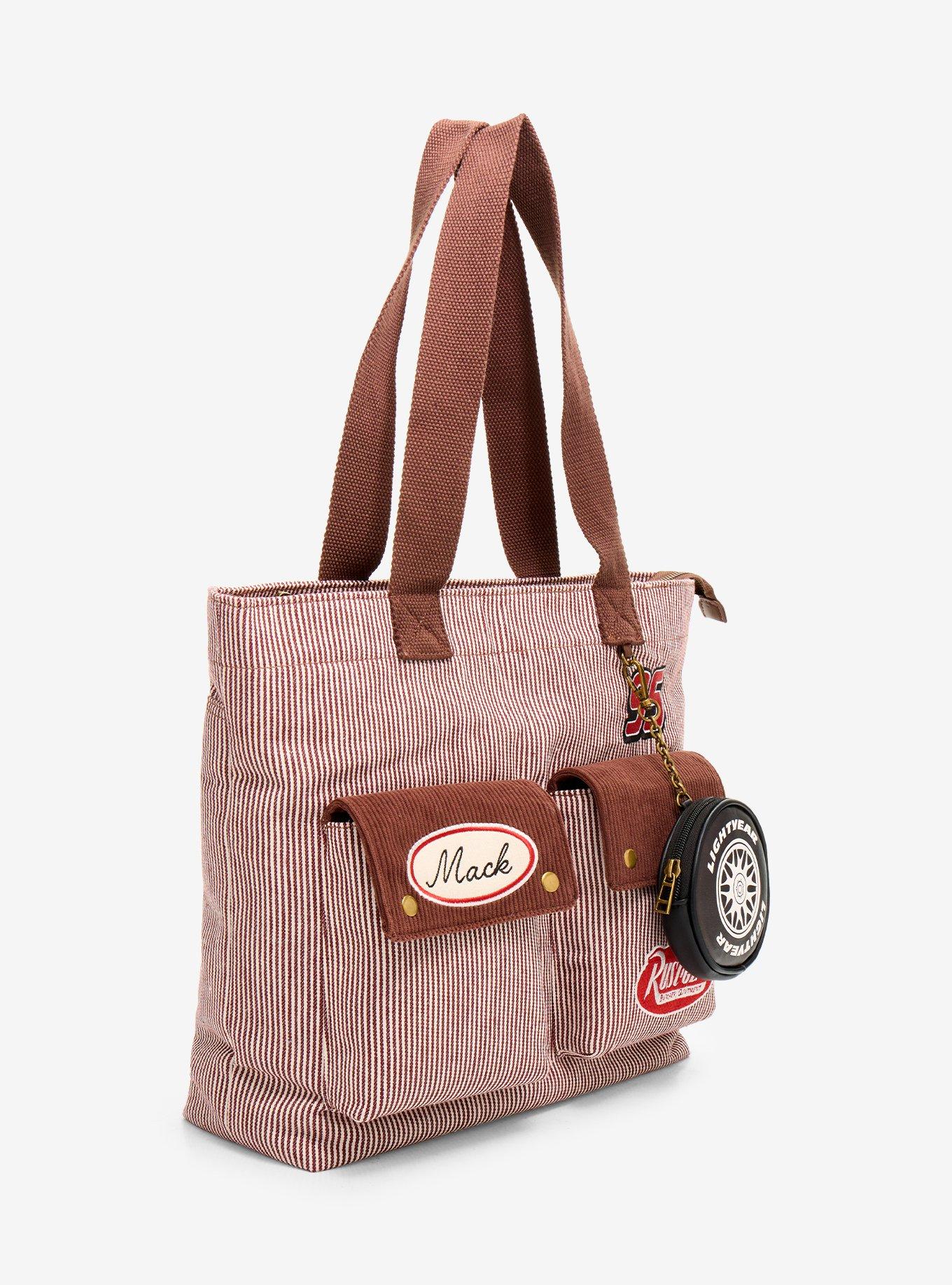 Disney Pixar Cars Mack Large Tote Bag with Coin Purse - BoxLunch Exclusive, , hi-res