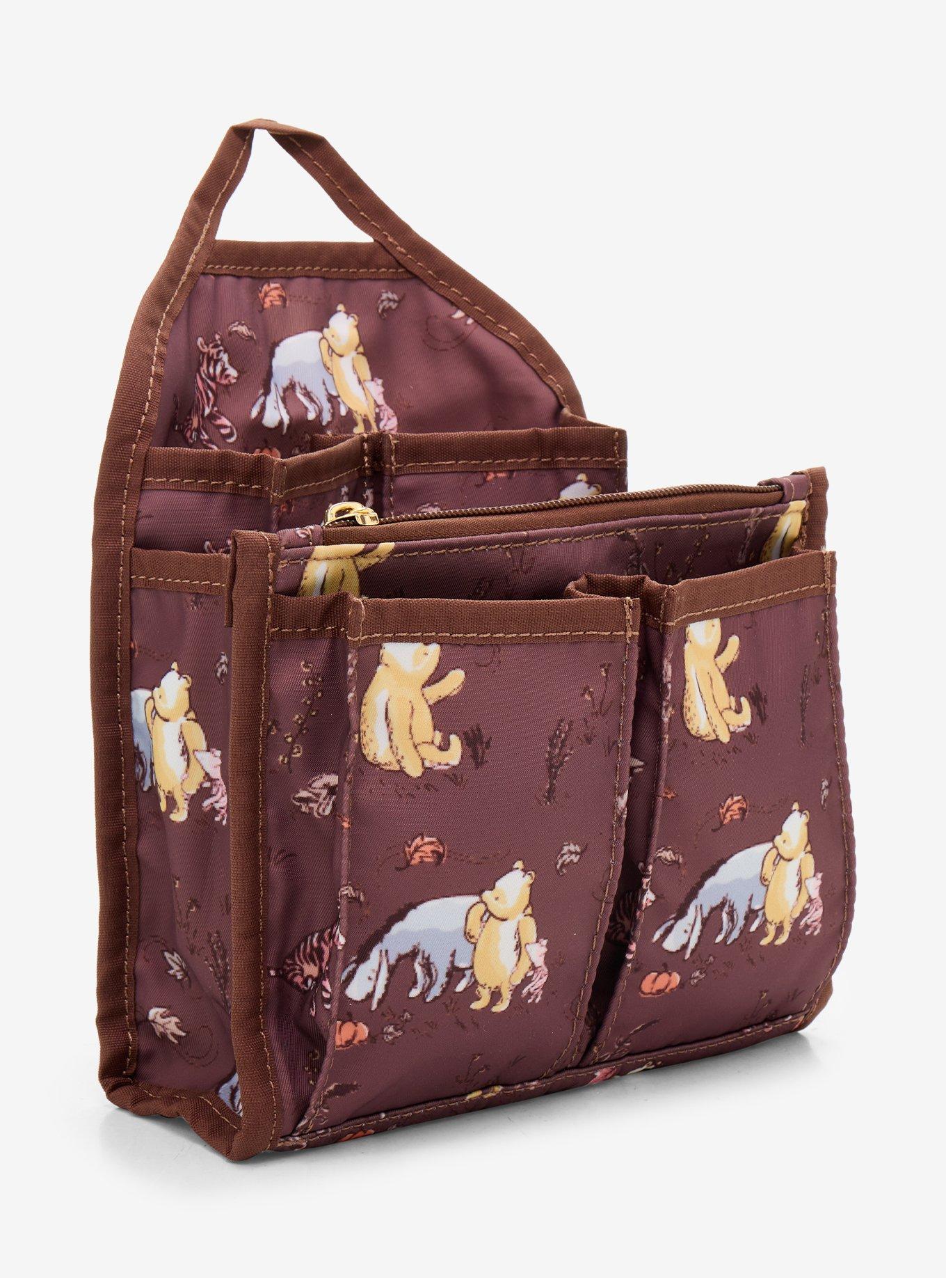 Disney Winnie the Pooh Autumn Harvest Allover Print Mini Backpack Organizer - BoxLunch Exclusive, , hi-res