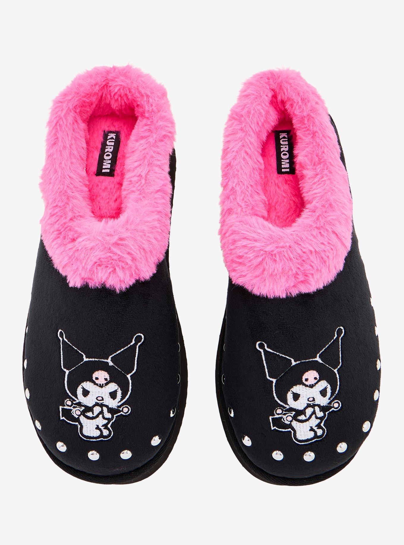 Kuromi Stud Platform Slippers, MULTI, alternate - view 3
