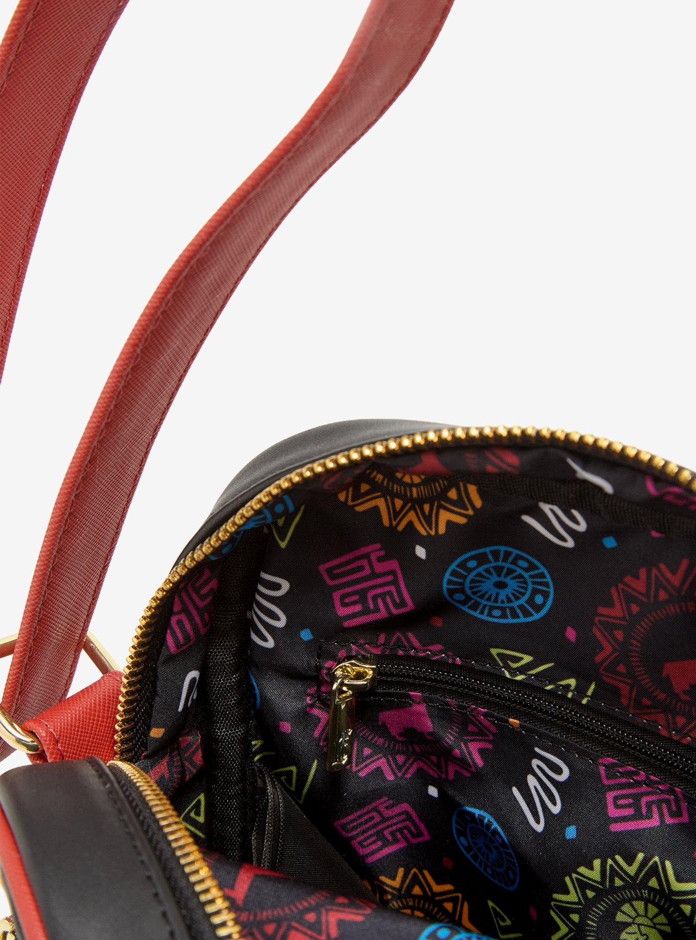 Loungefly Disney The Emperor's New Groove Kuzco Patterned Crossbody Bag - BoxLunch Exclusive, , alternate - view 3