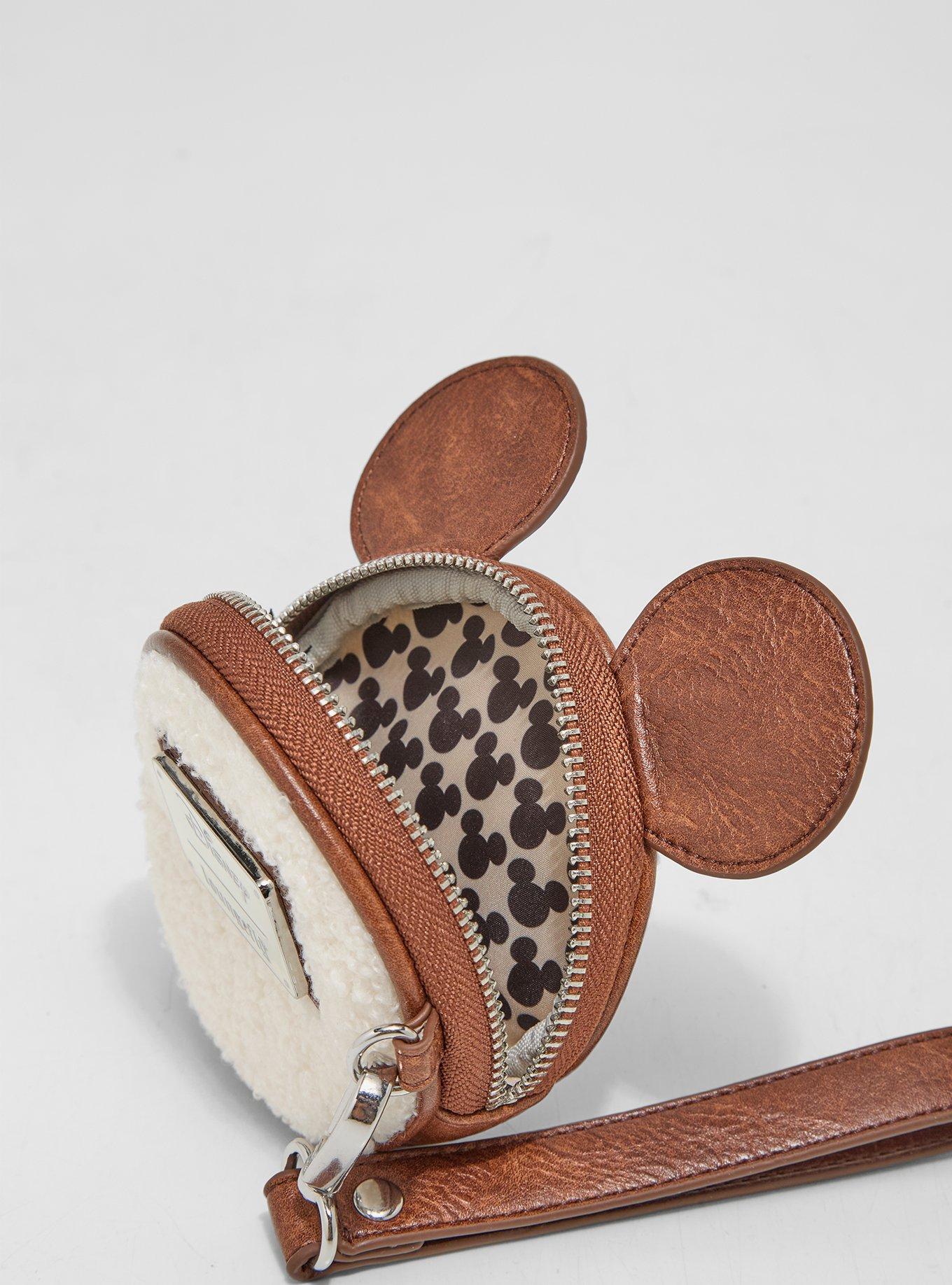 Loungefly Disney Mickey Mouse Sherpa Figural Coin Purse - BoxLuch Exclusive, , alternate - view 3