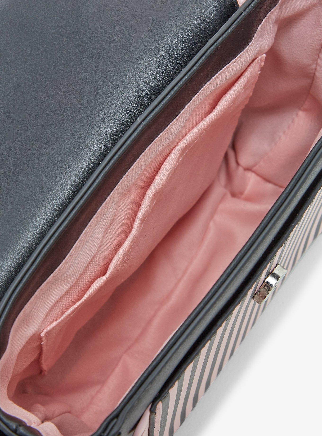Black & Pink Kawaii Cat Crossbody Bag, , alternate - view 4