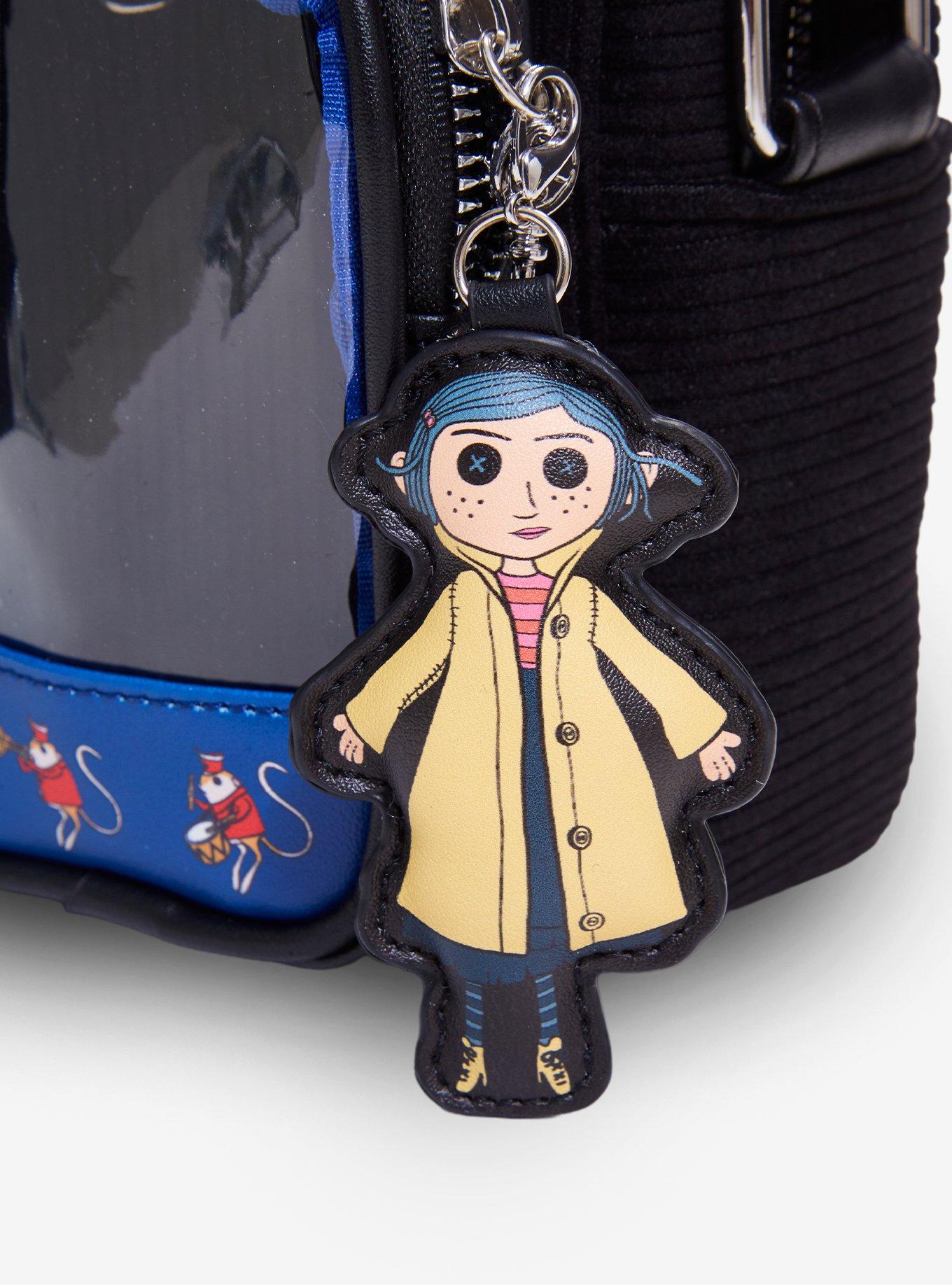 Coraline Doll Corduroy Crossbody Bag, , alternate - view 4