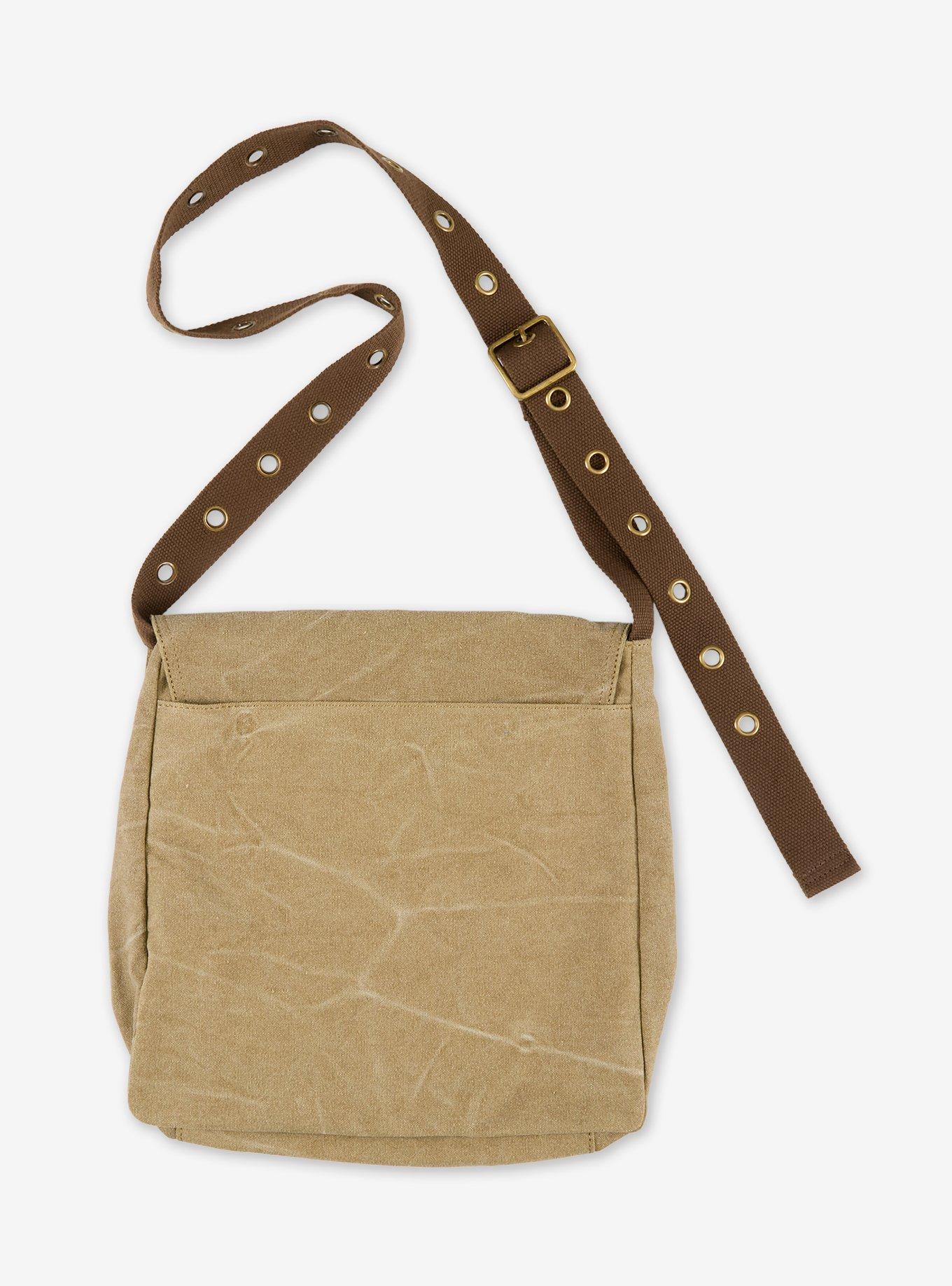 Death Moth Patch Messenger Bag, , alternate - view 3