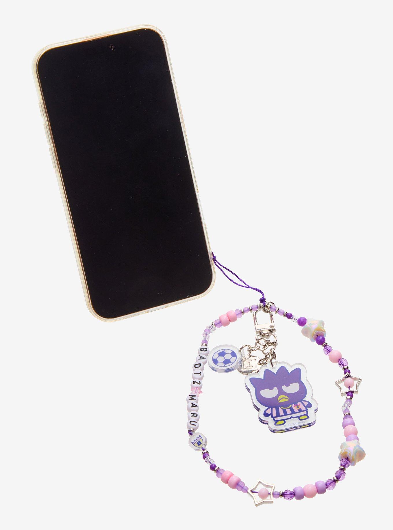 Badtz-Maru Soccer Bead Phone Charm, , alternate - view 3