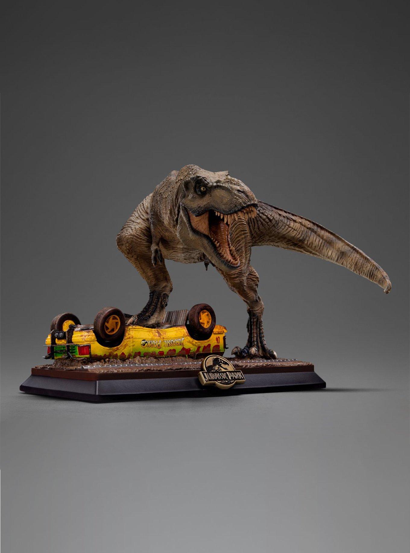 Iron Studios Jurassic Park Icons T-Rex Attack Figure, , hi-res