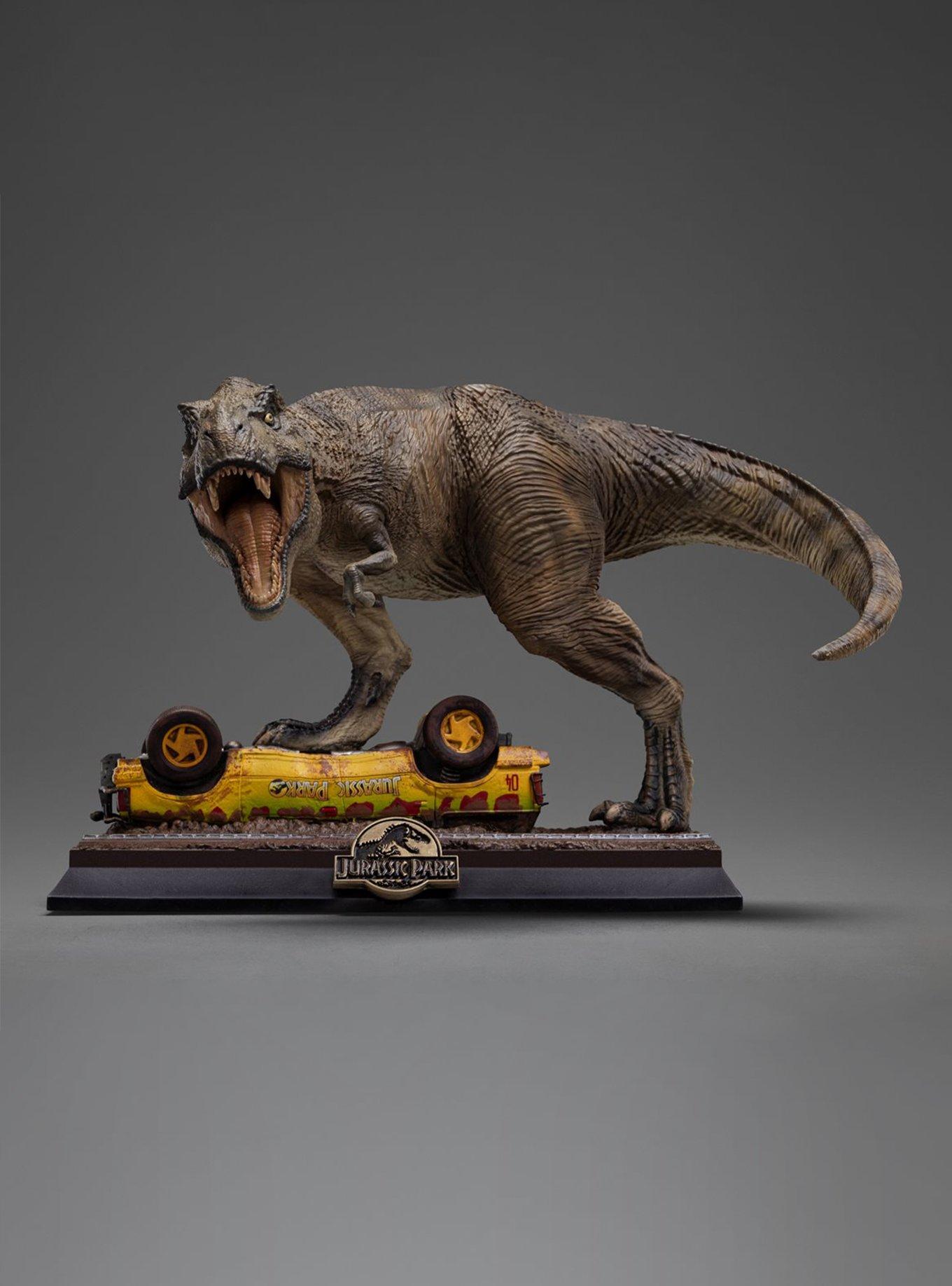 Iron Studios Jurassic Park Icons T-Rex Attack Figure, , alternate