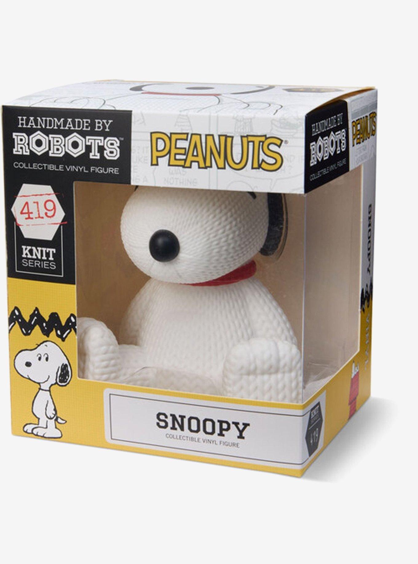 Handmade By Robots Peanuts Knit Series Snoopy Vinyl Figure, , alternate