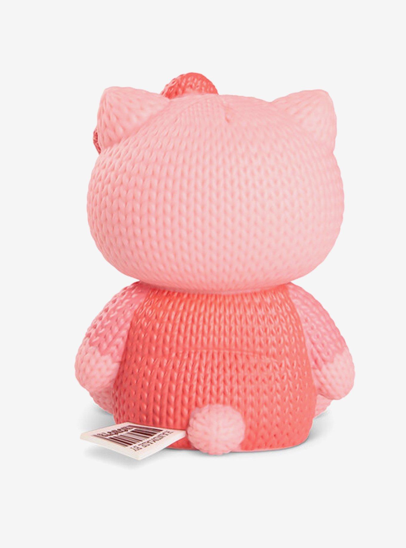 Handmade By Robots Sanrio Knit Series Strawberry Scented Hello Kitty Vinyl Figure, , alternate