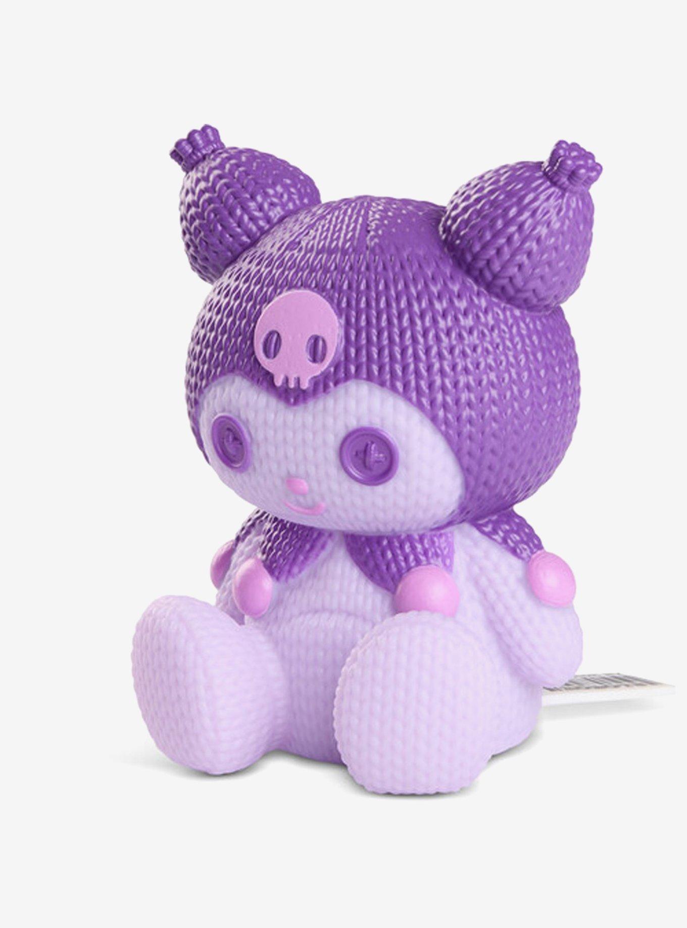 Handmade By Robots Sanrio Knit Series Grape Scented Kuromi Vinyl Figure, , hi-res