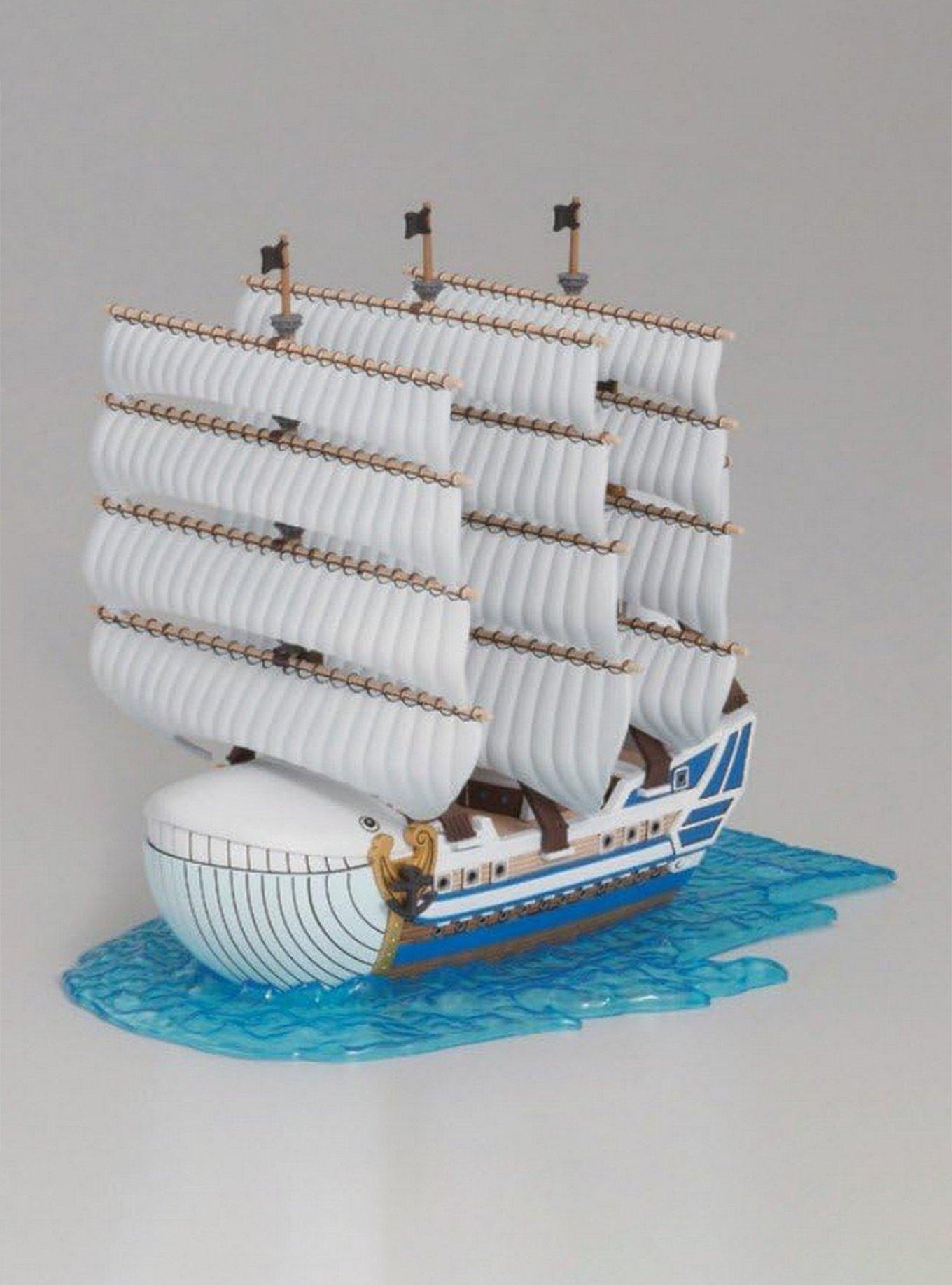 Bandai Hobby One Piece Grand Ship Collection White Beard Moby Dick Model Kit, , hi-res