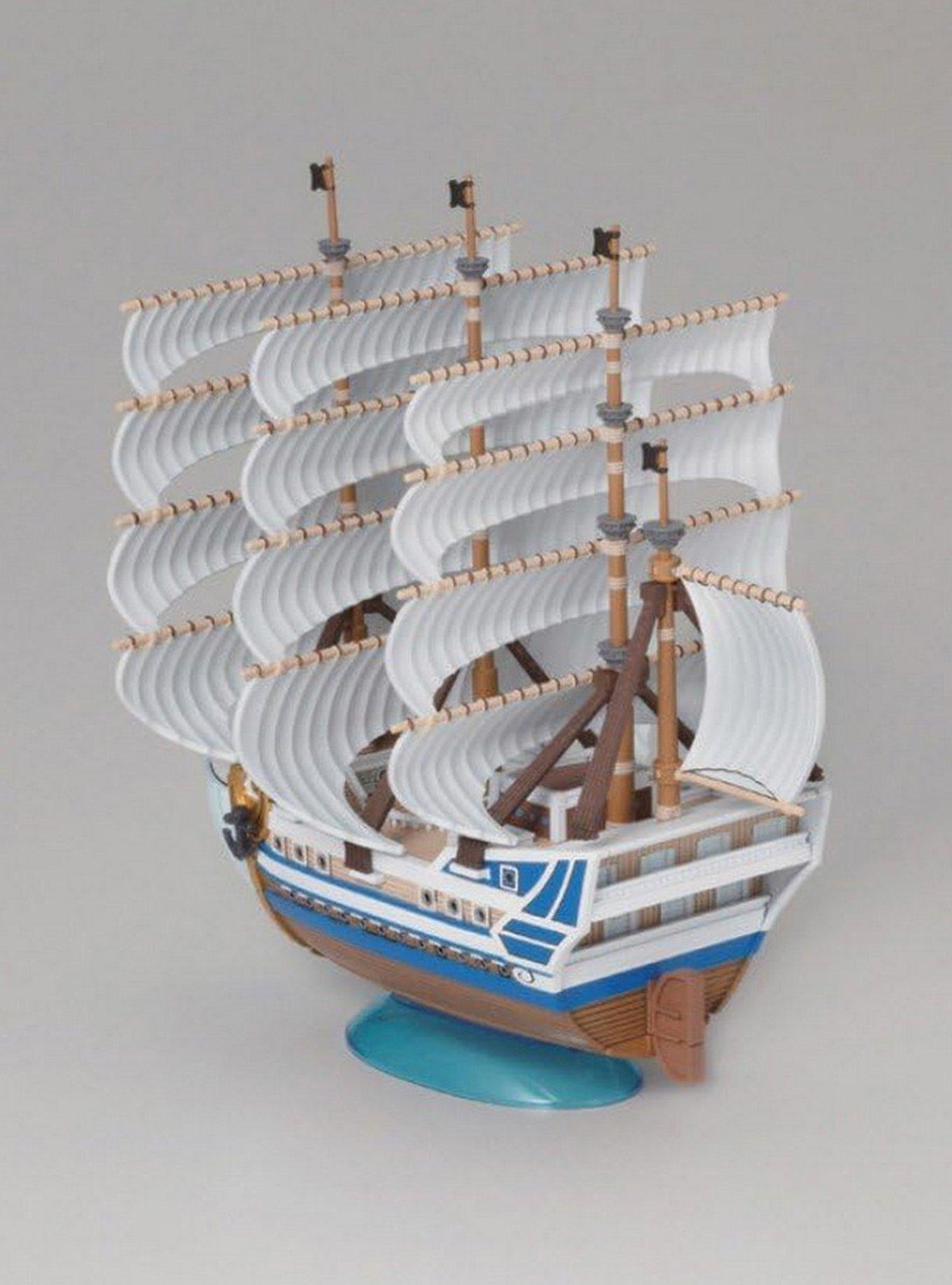 Bandai Hobby One Piece Grand Ship Collection White Beard Moby Dick Model Kit, , alternate - view 4