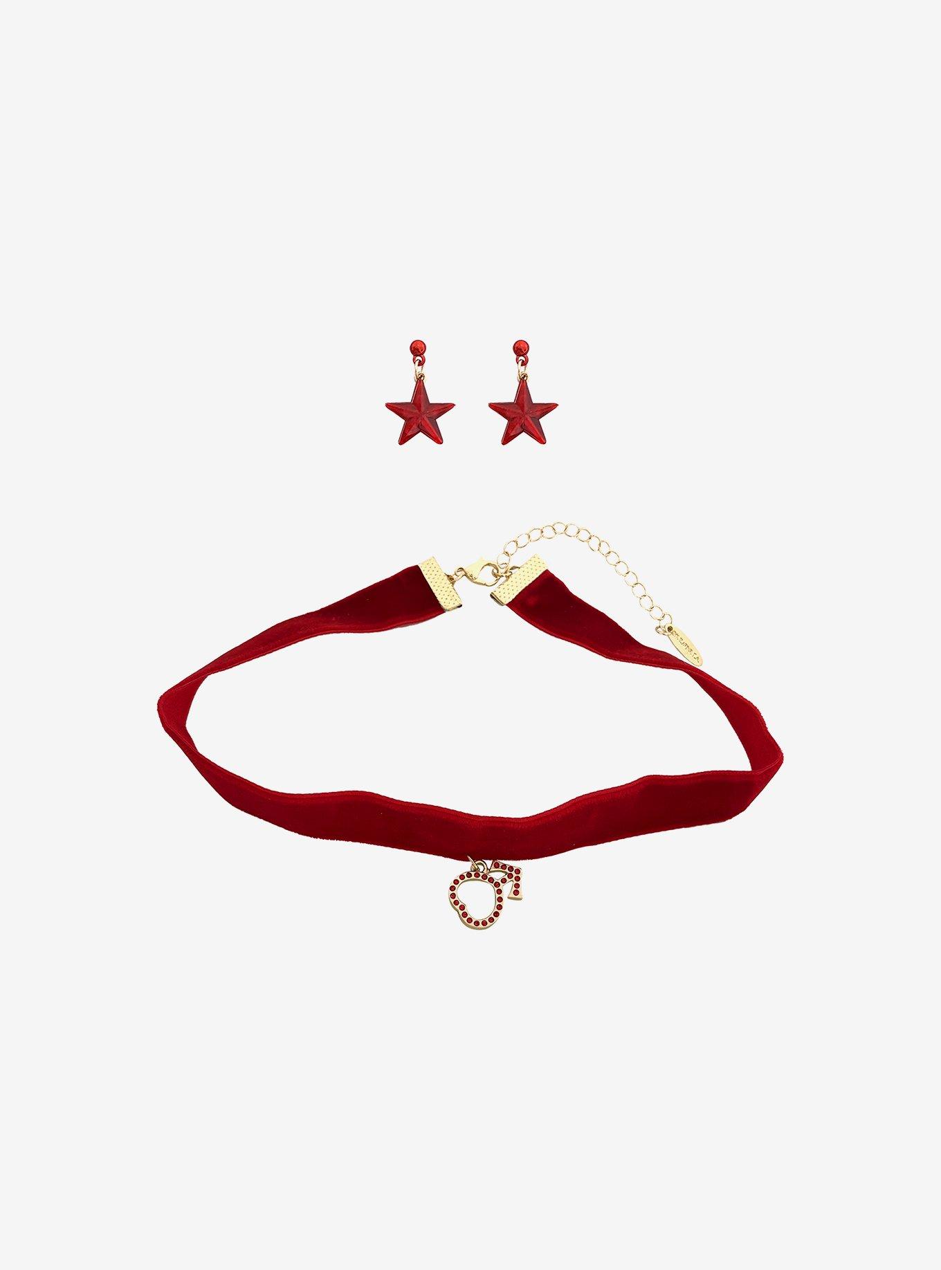 Pretty Guardian Sailor Moon Sailor Mars Jewelry Set, , hi-res