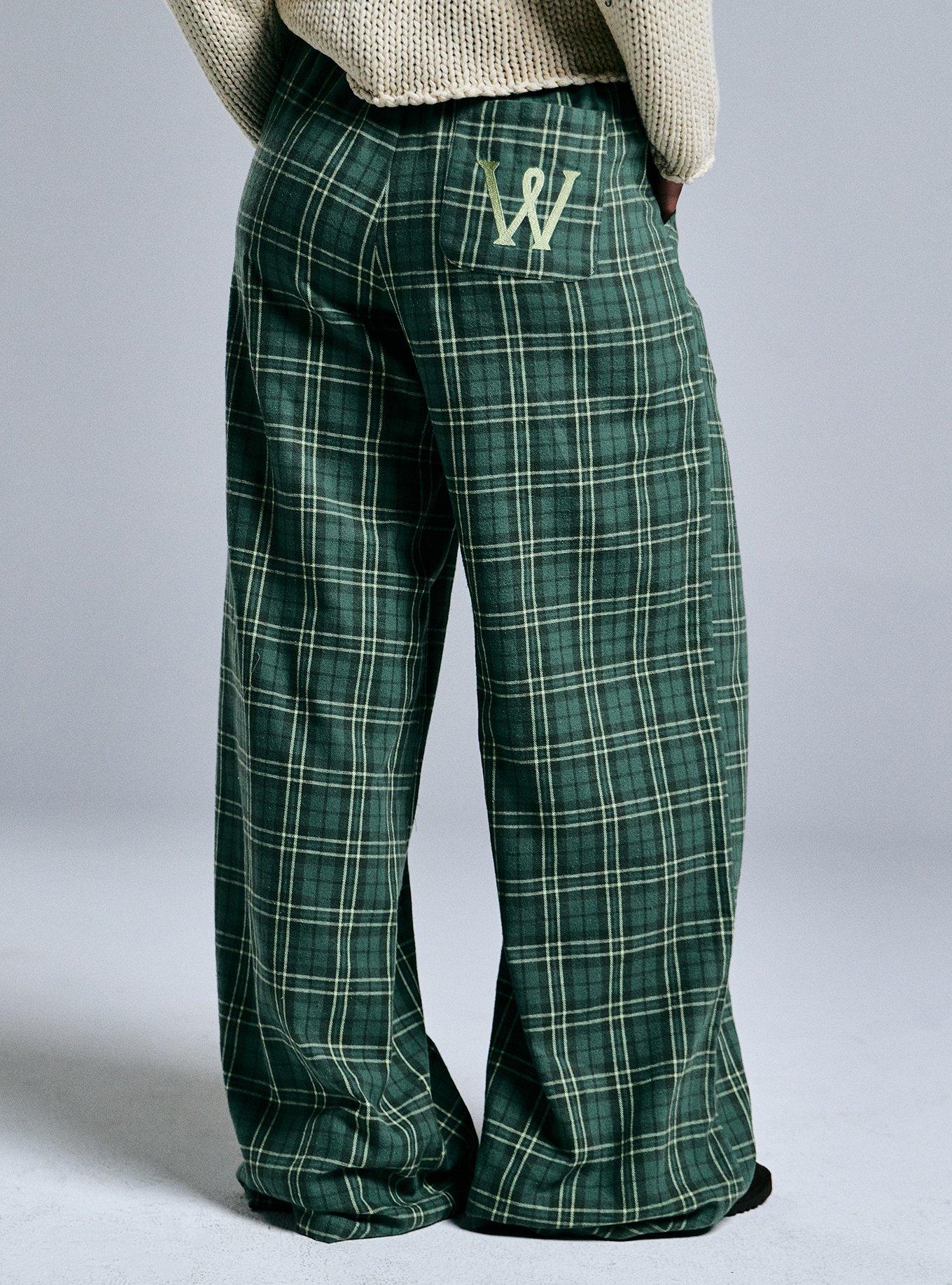 Wildwood Bird Plaid Girls Lounge Pants, MULTI, alternate - view 3
