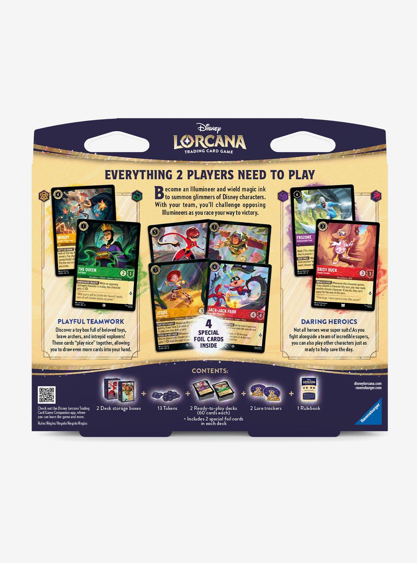Disney Lorcana Trading Card Game: Wilds Unknown 2 Player Starter Set, , alternate