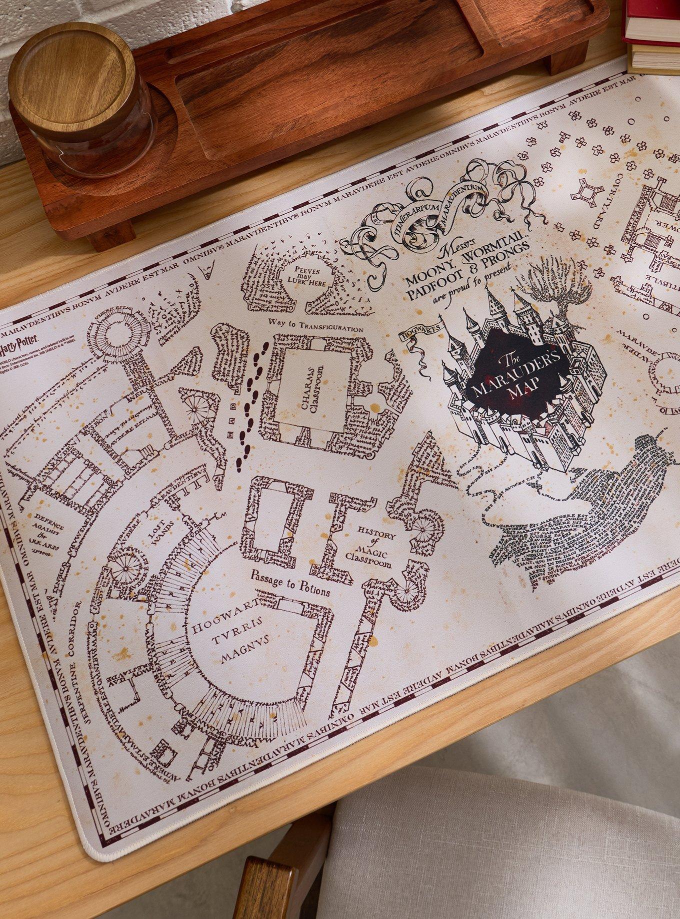 Harry Potter The Marauder's Map Desk Mat - BoxLunch Exclusive