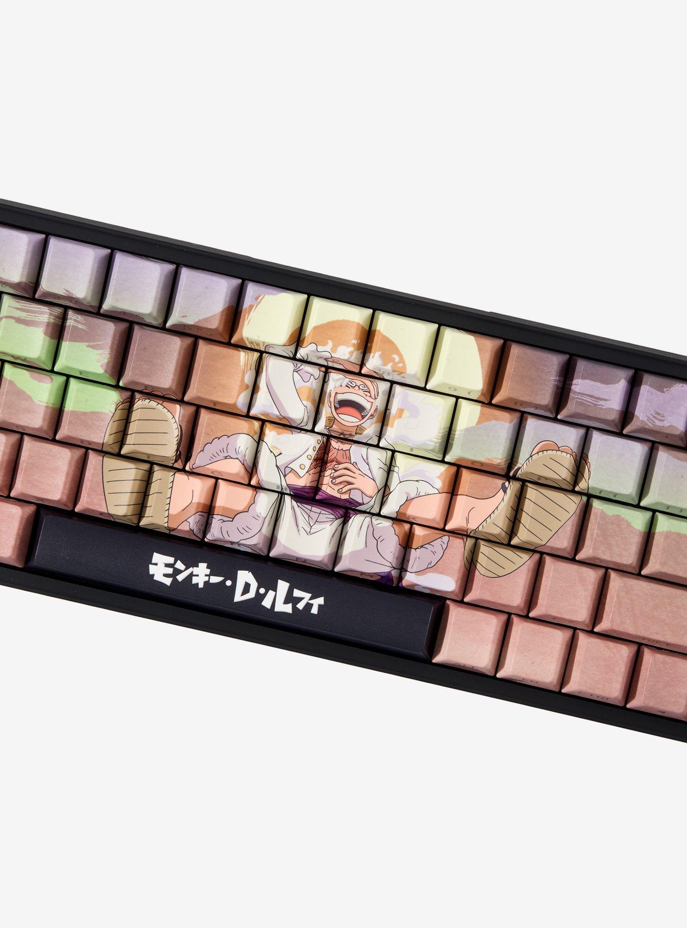 One Piece Monkey D. Luffy Wired Mechanical Keyboard - BoxLunch Exclusive, , hi-res