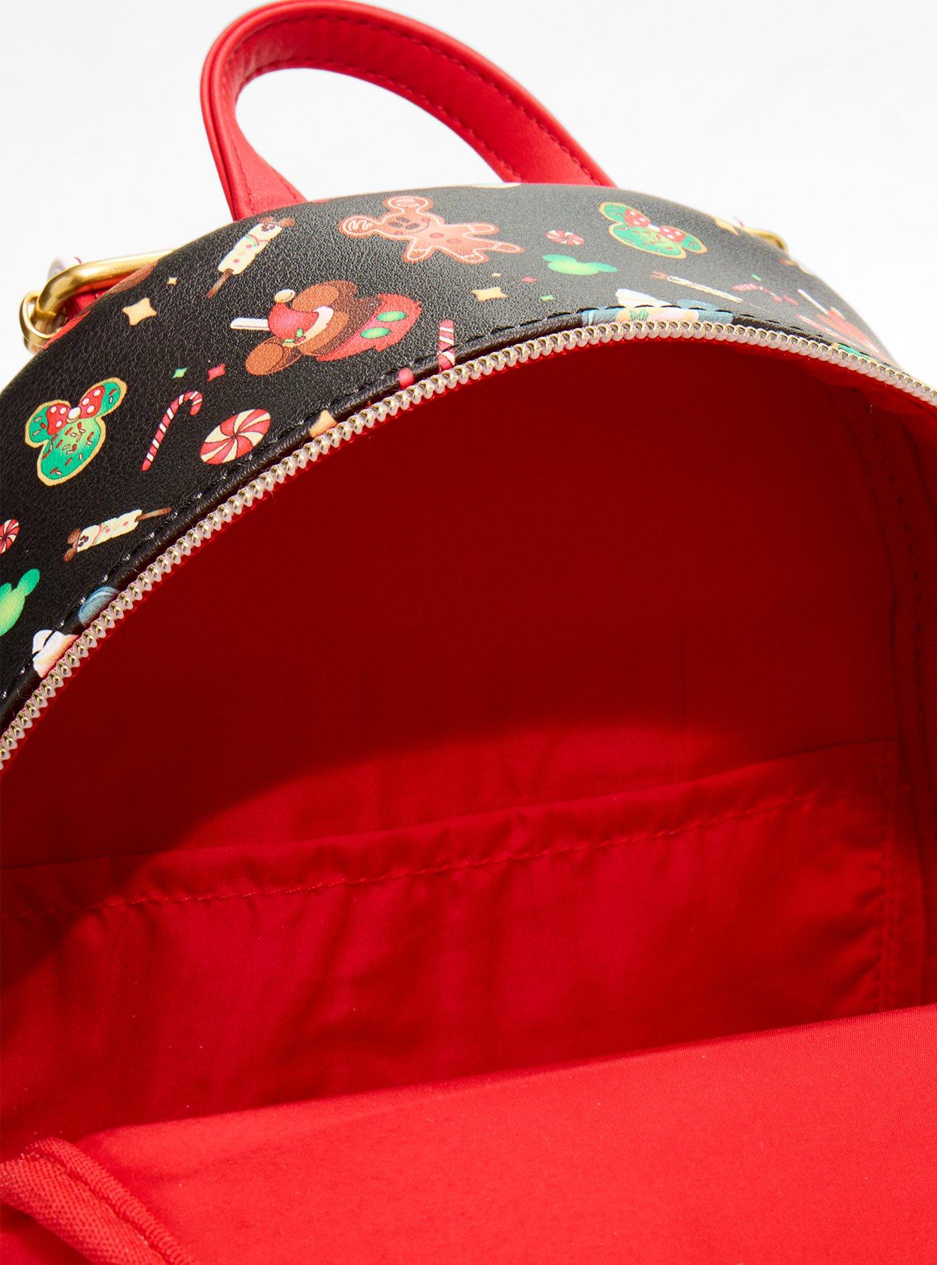 Loungefly Disney Mickey Mouse Festive Treats Mini Backpack Hot Topic Exclusive, , alternate - view 4
